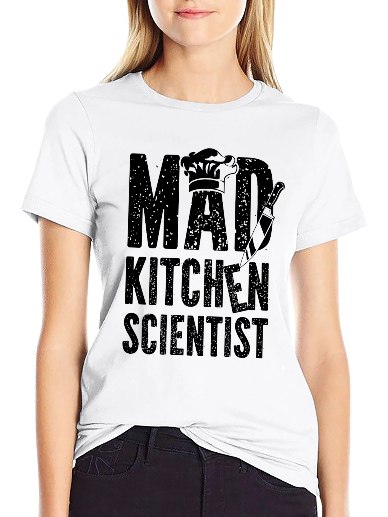 Mad Kitchen Scientist T-Shirt - Chef Culinary Cooking Tee
