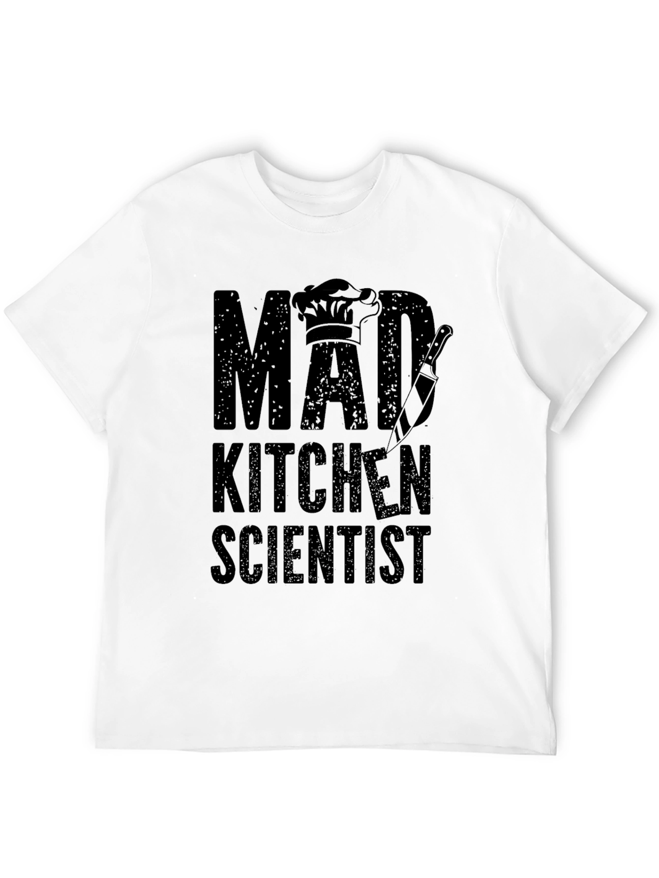 Mad Kitchen Scientist T-Shirt - Chef Culinary Cooking Tee