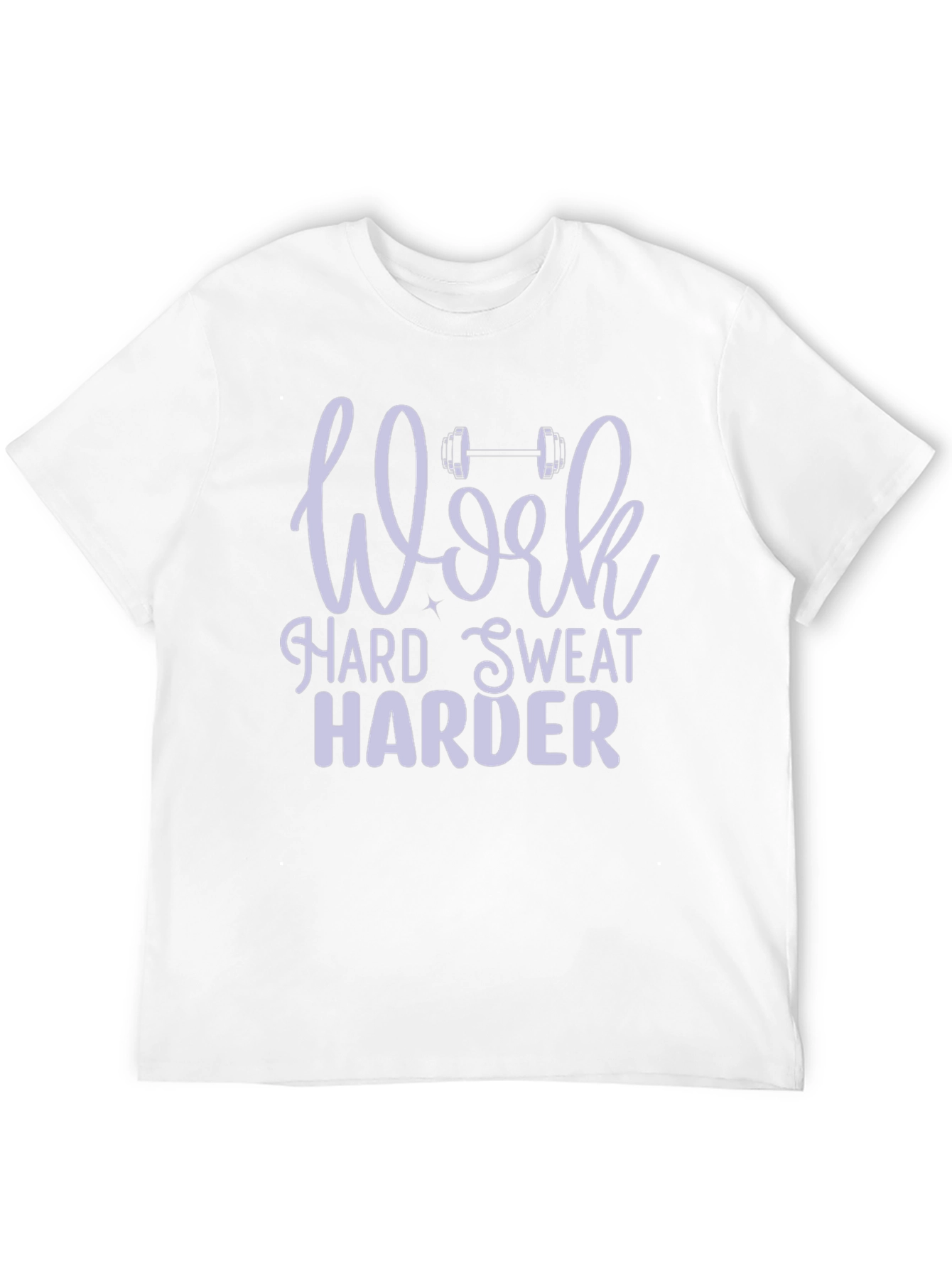 Work Harder Gym Motivation Black T-Shirt