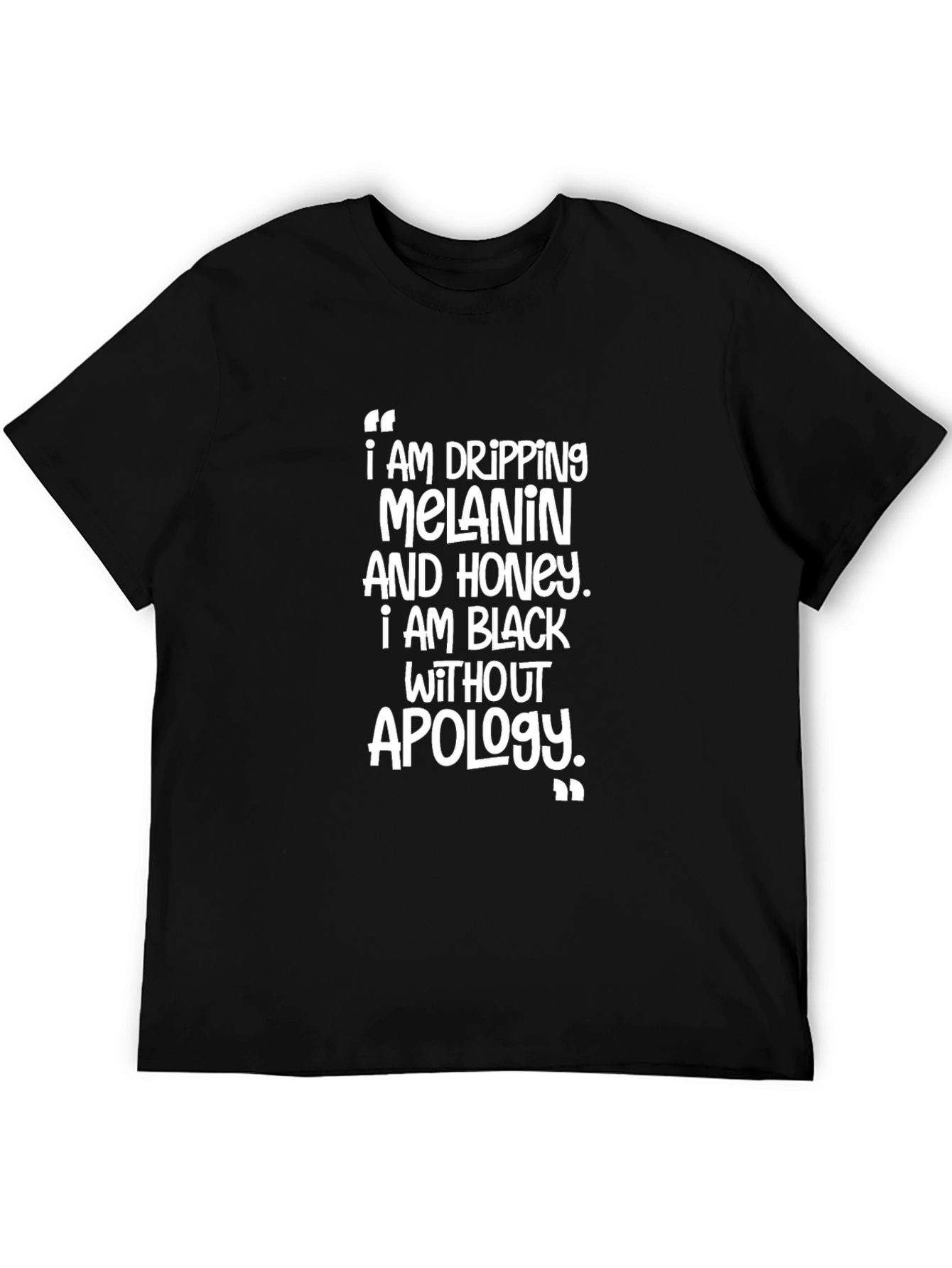 Melanin and Honey Statement Graphic Tee