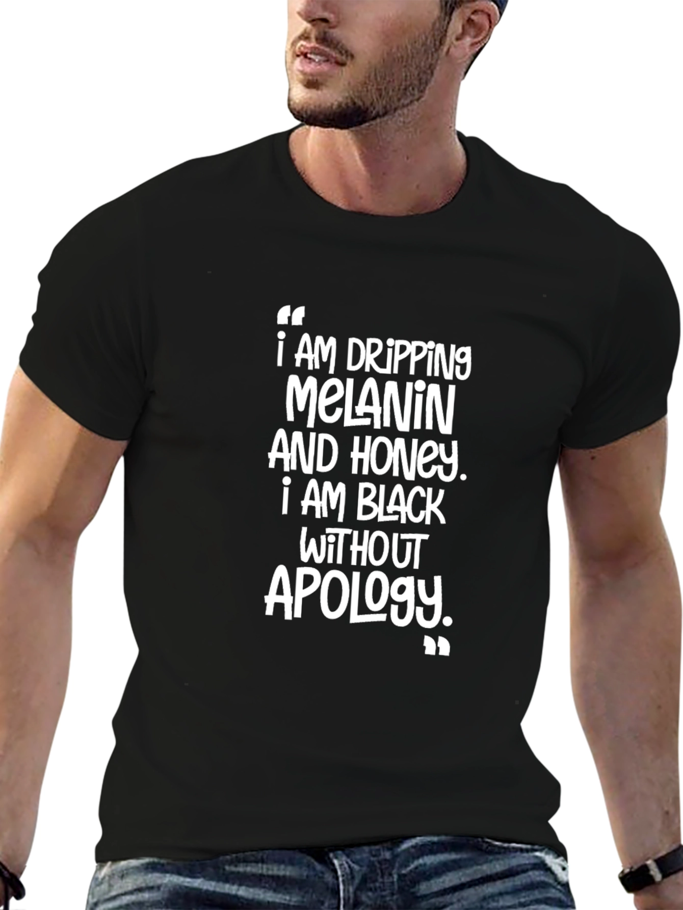 Melanin and Honey Statement Graphic Tee