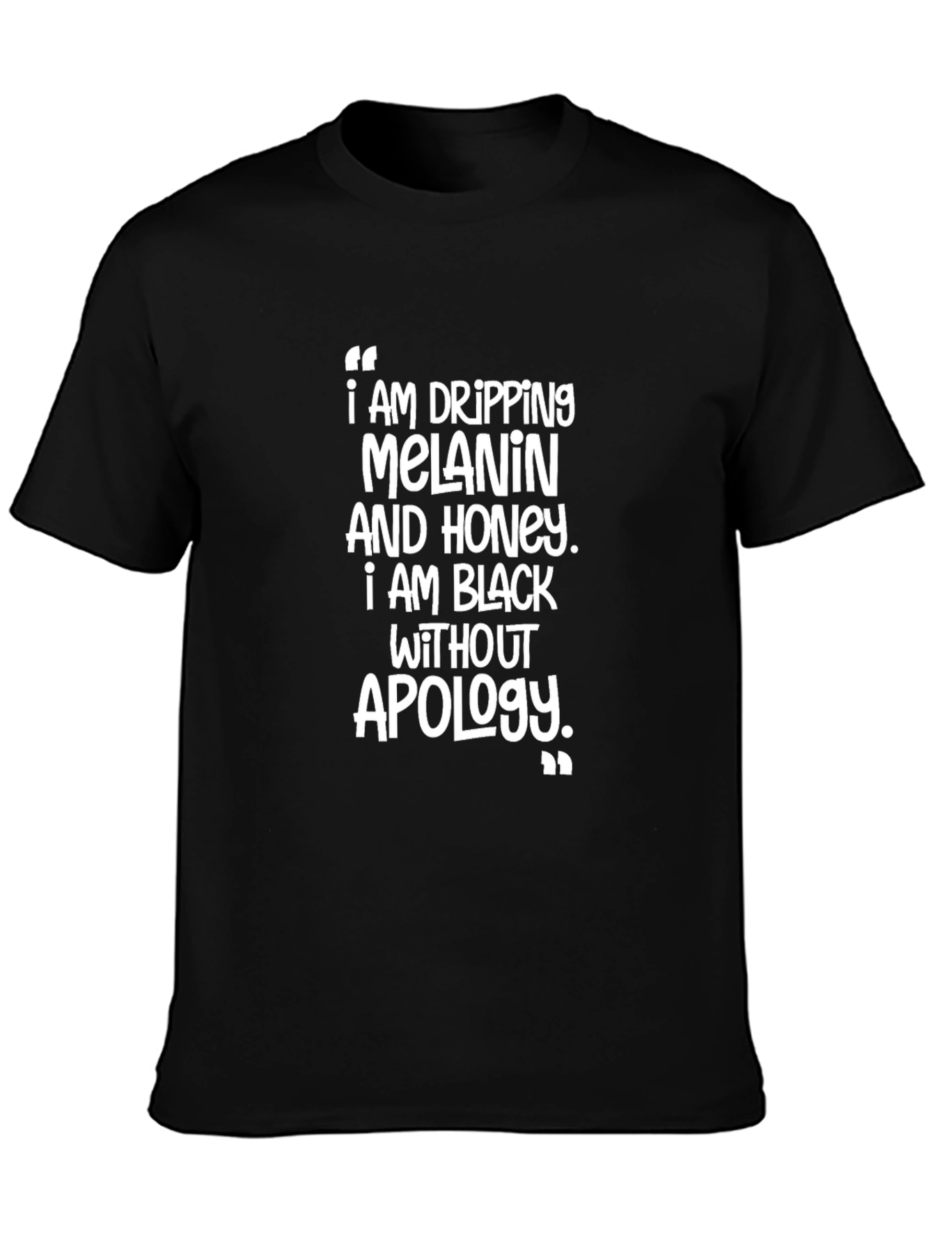 Melanin and Honey Statement Graphic Tee