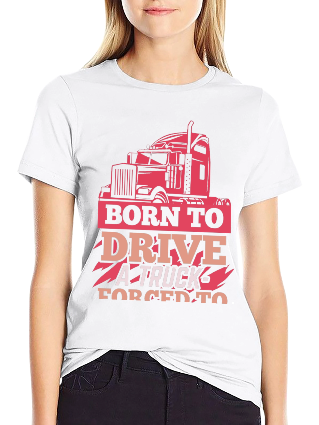 Born to Drive Trucker T-Shirt