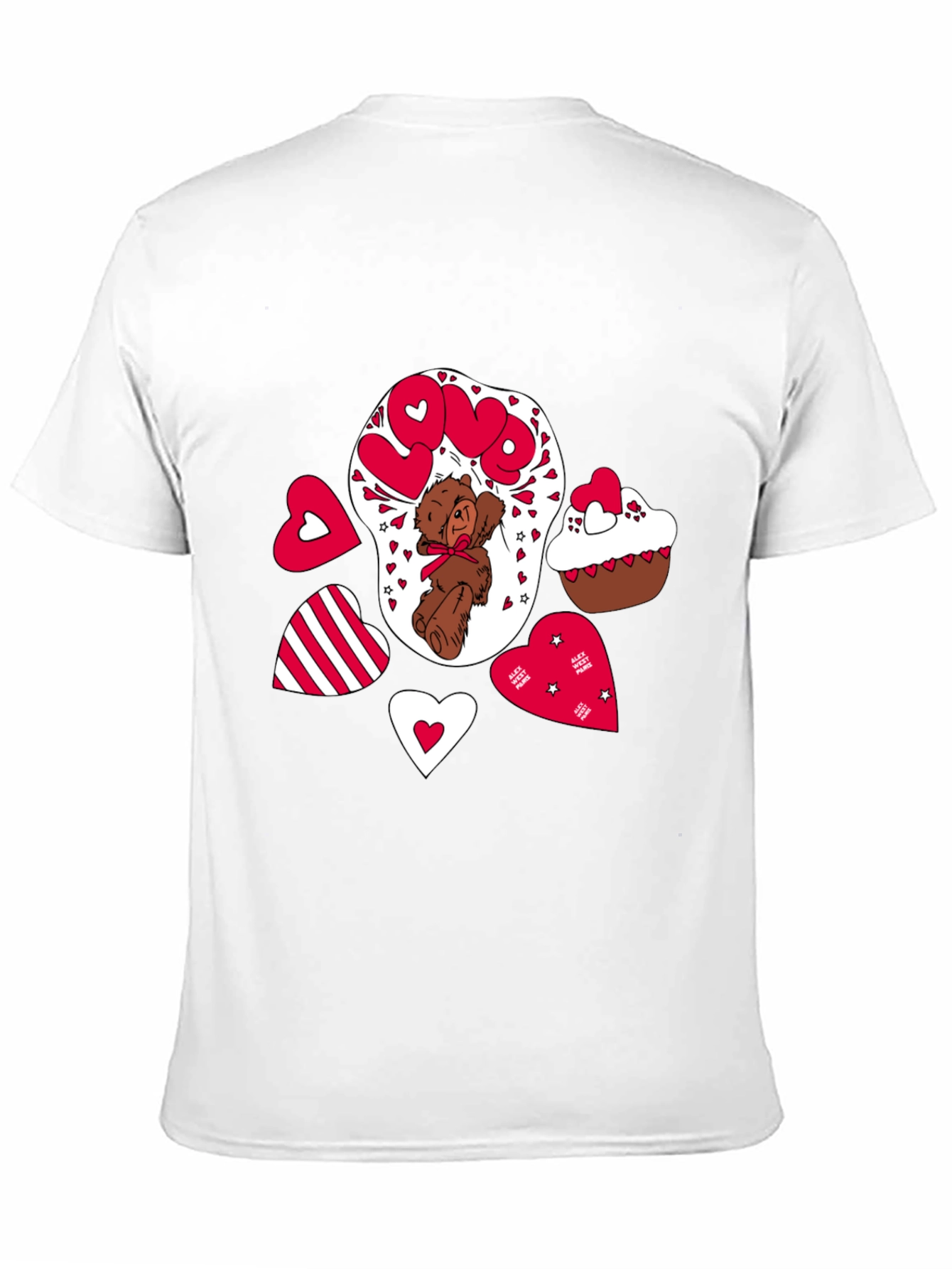 Love Bear T-Shirt Valentines Day