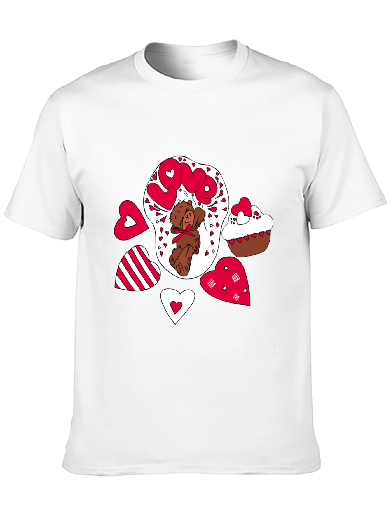 Love Bear T-Shirt Valentines Day