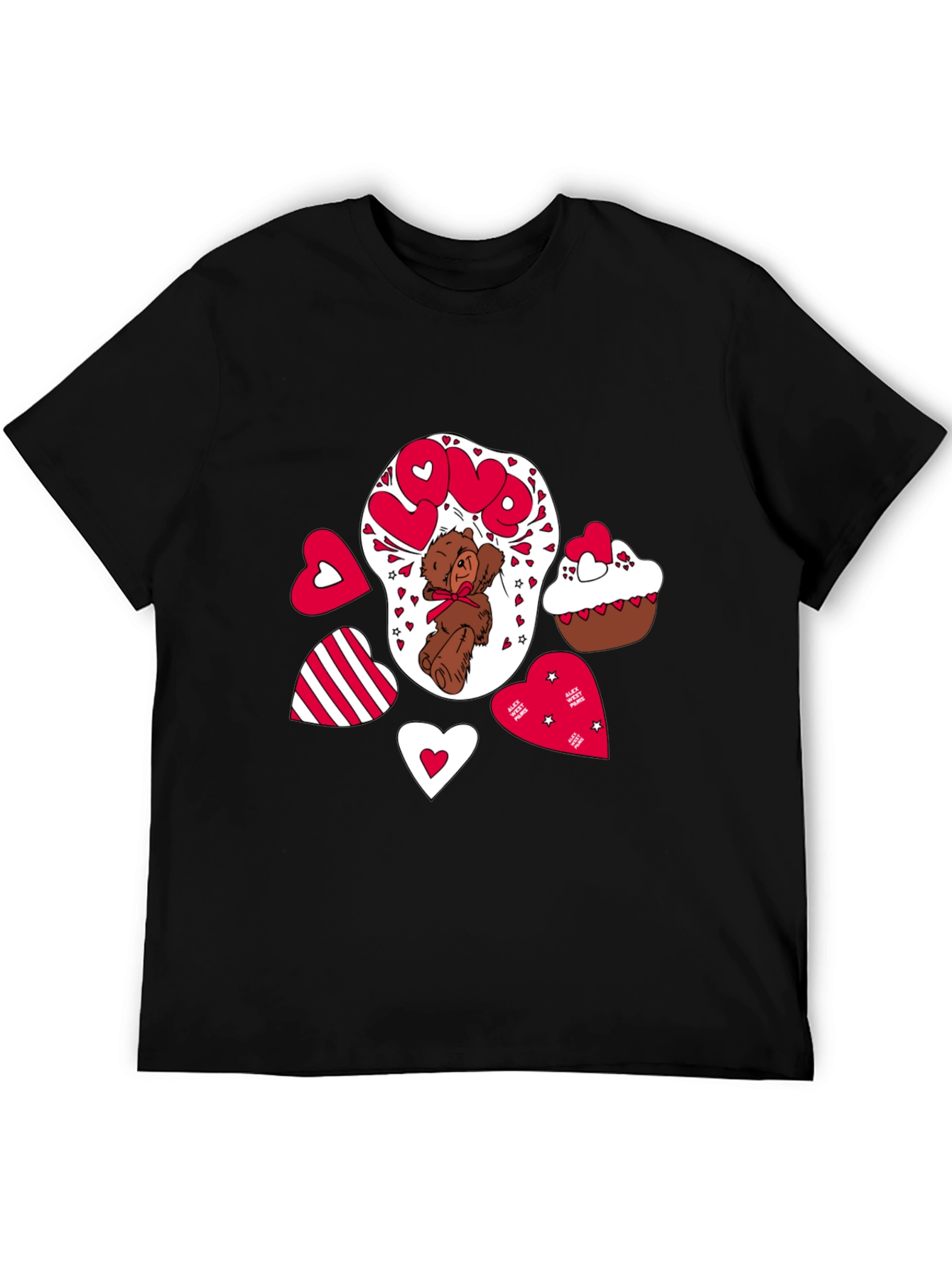 Love Bear T-Shirt Valentines Day
