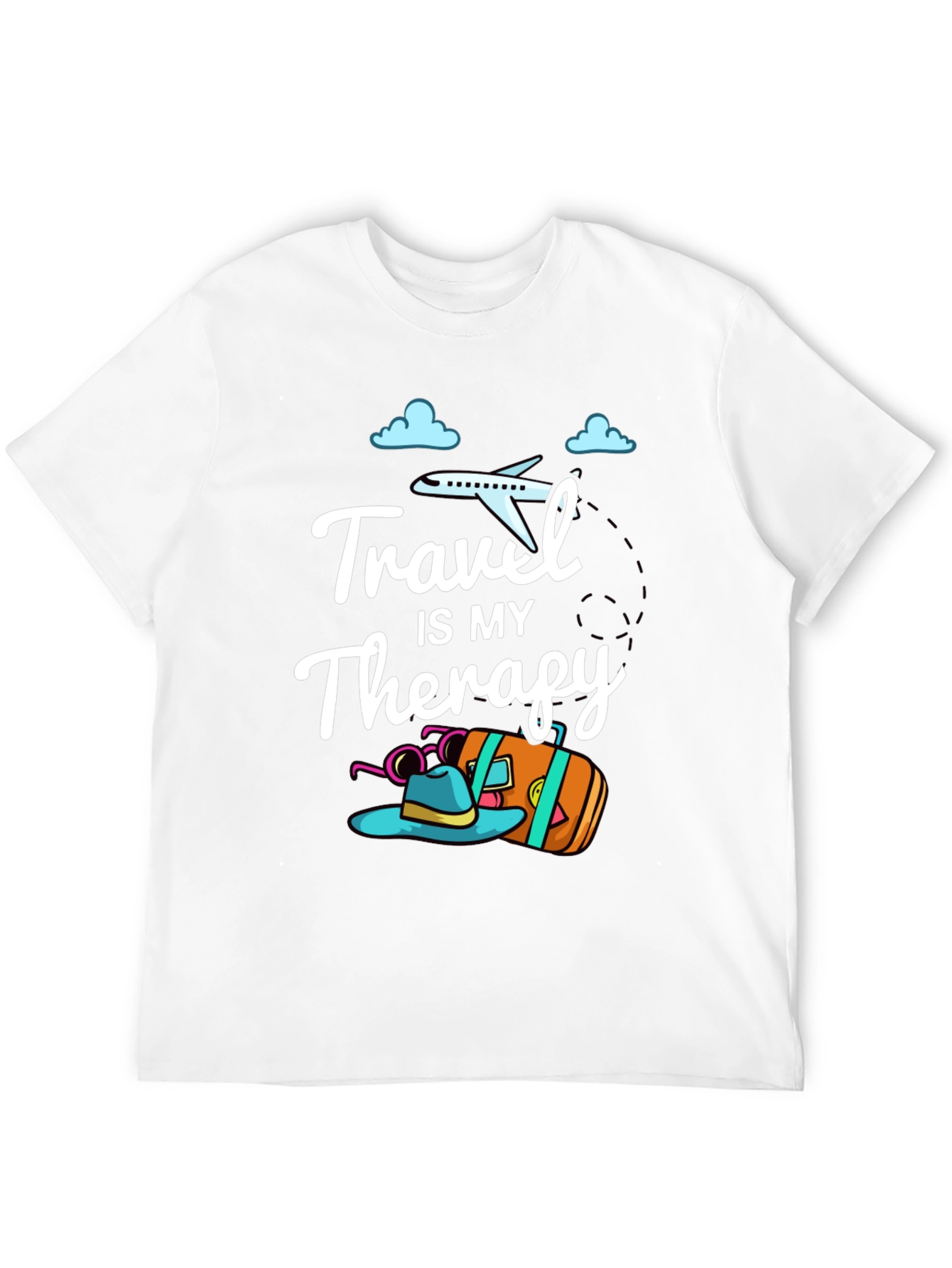 Travel Therapy Graphic Tee - Adventure Awaits!