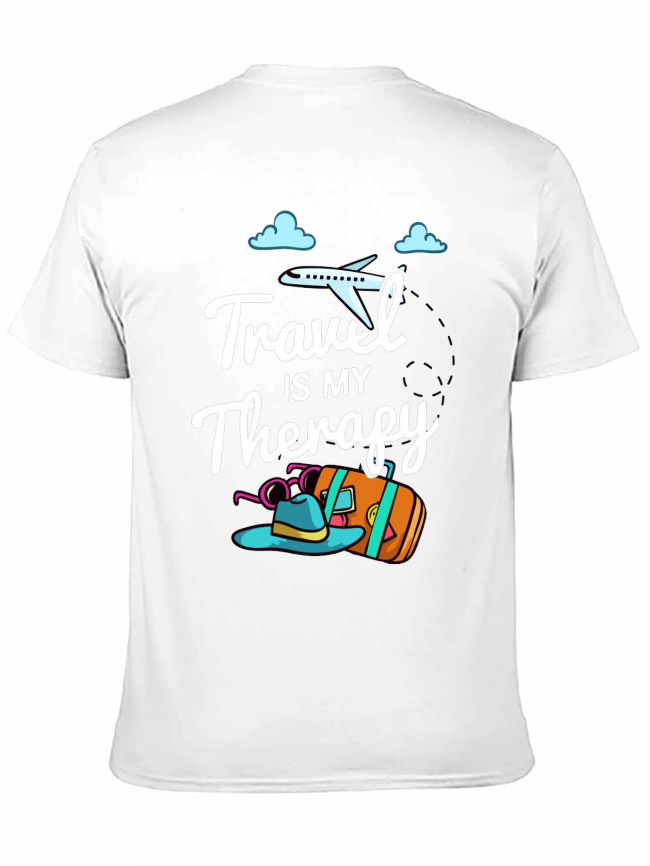 Travel Therapy Graphic Tee - Adventure Awaits!