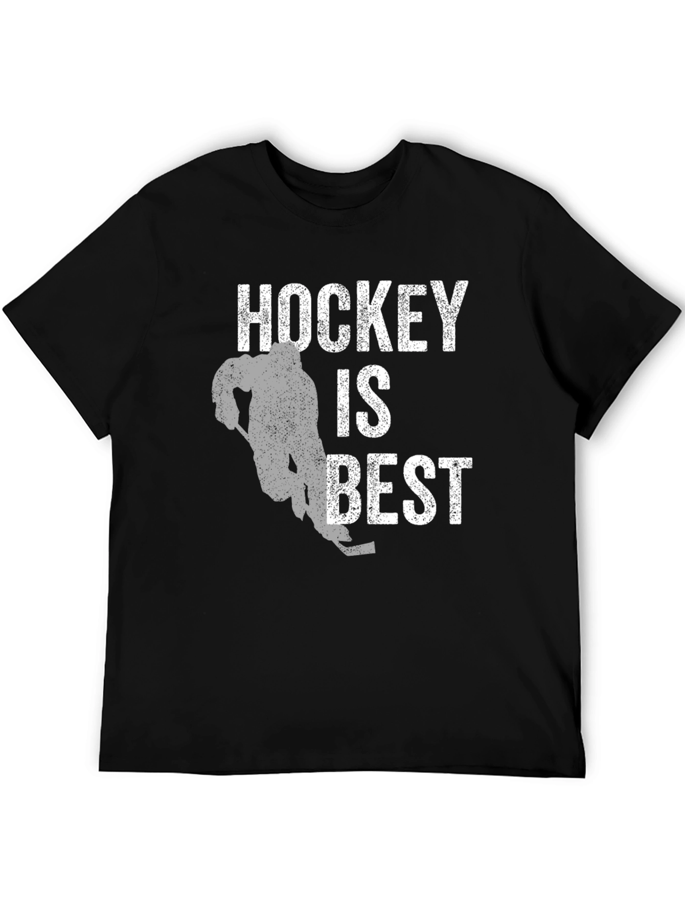 Hockey Is Best Mens Graphic T-Shirt