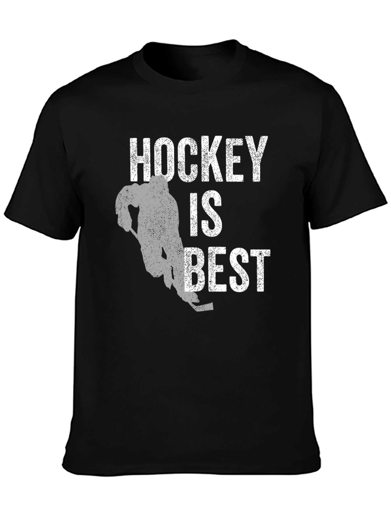Hockey Is Best Mens Graphic T-Shirt