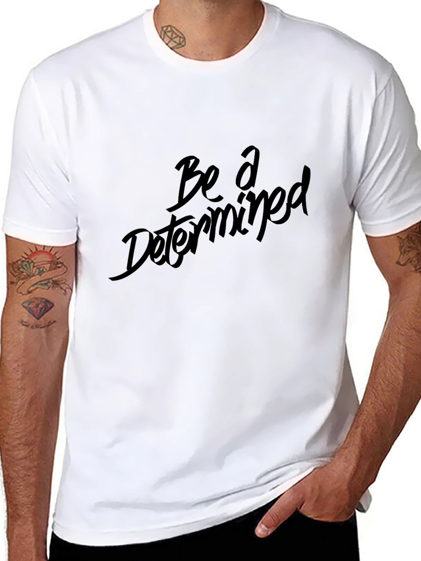 Be A Determined Black T-Shirt