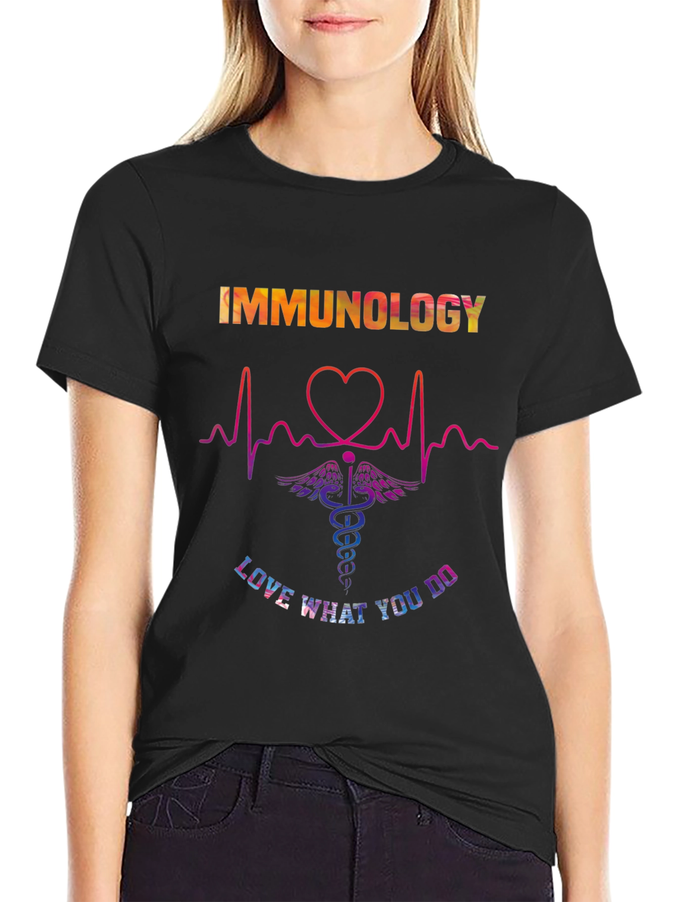 Immunology Heartbeat T-Shirt - Love What You Do