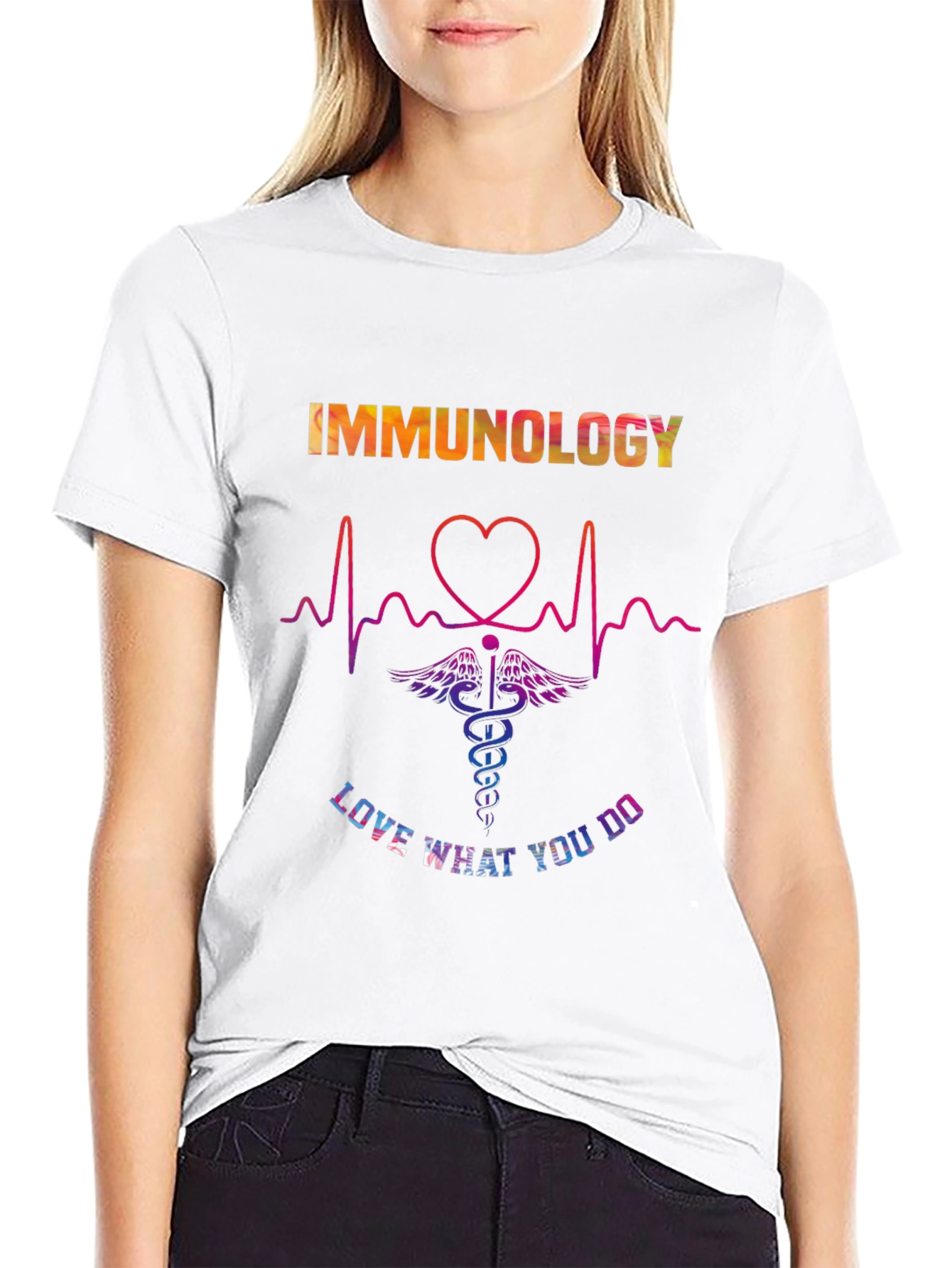 Immunology Heartbeat T-Shirt - Love What You Do