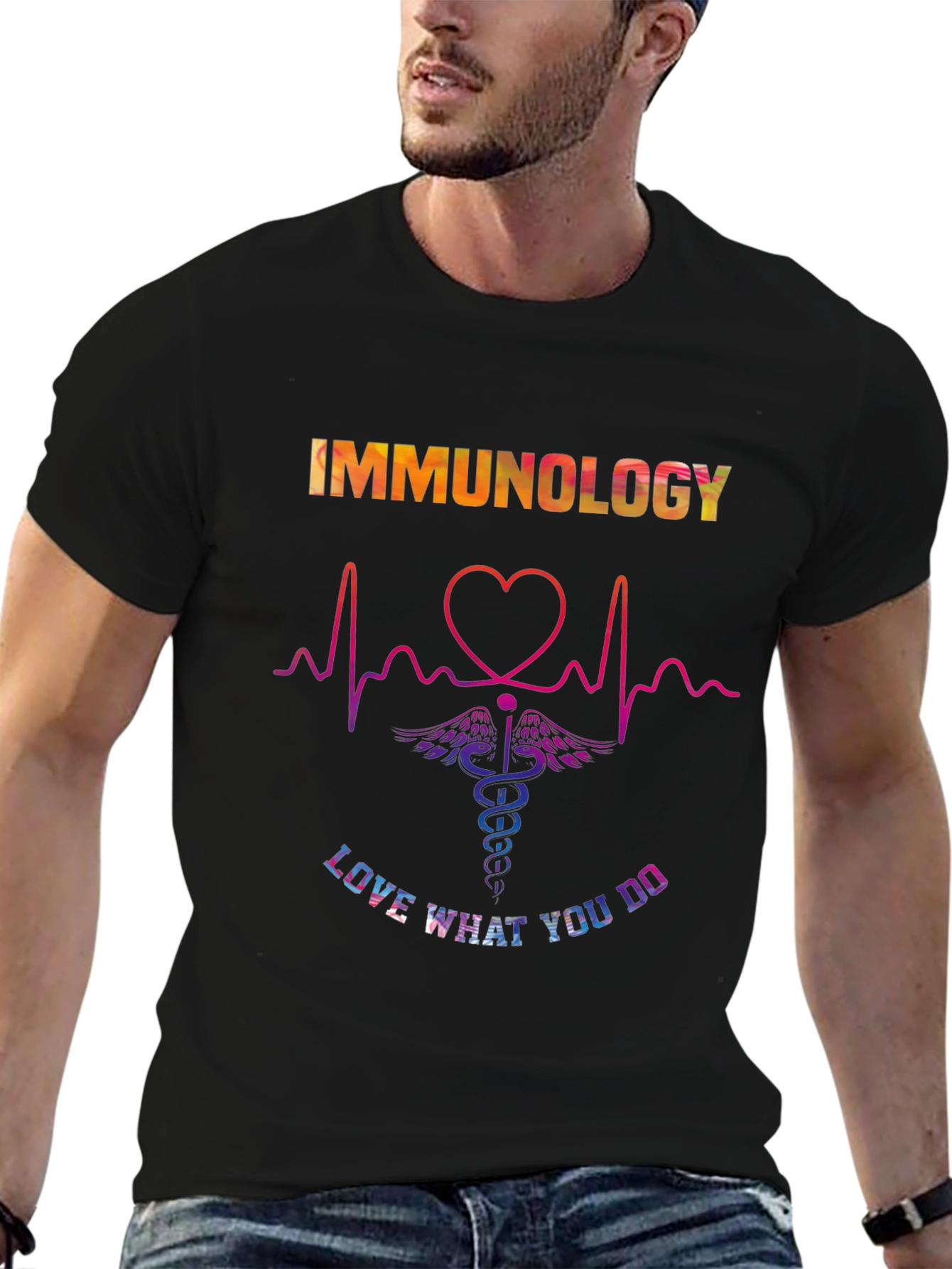 Immunology Heartbeat T-Shirt - Love What You Do