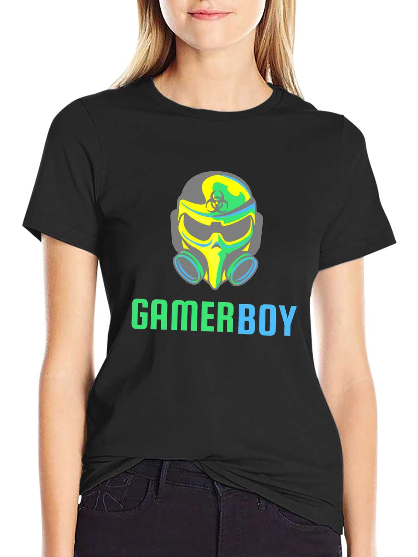 Gamerboy Biohazard Graphic Tee - Black