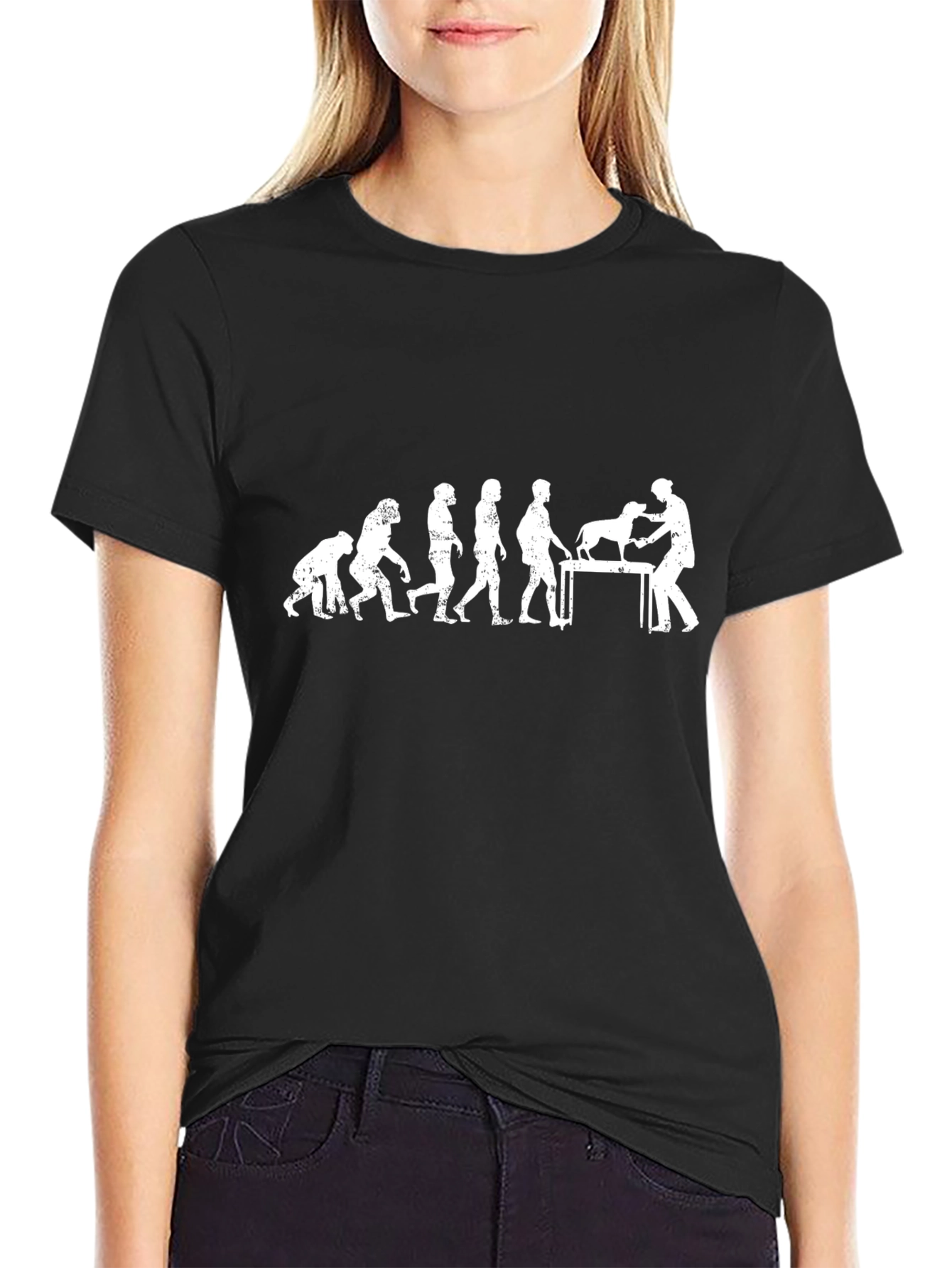 Evolution of a Veterinarian T-Shirt