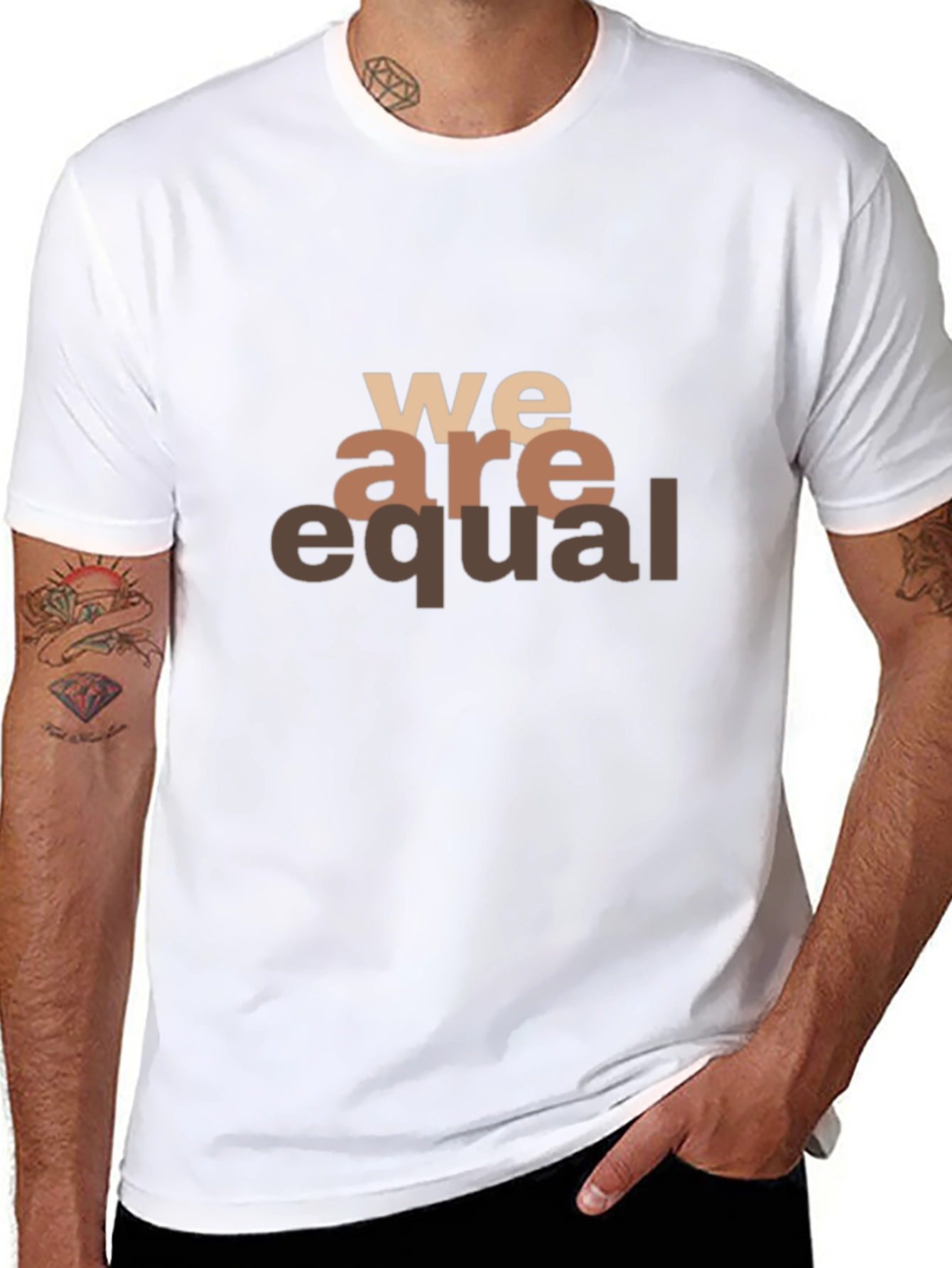 Equality T-Shirt: We Are Equal