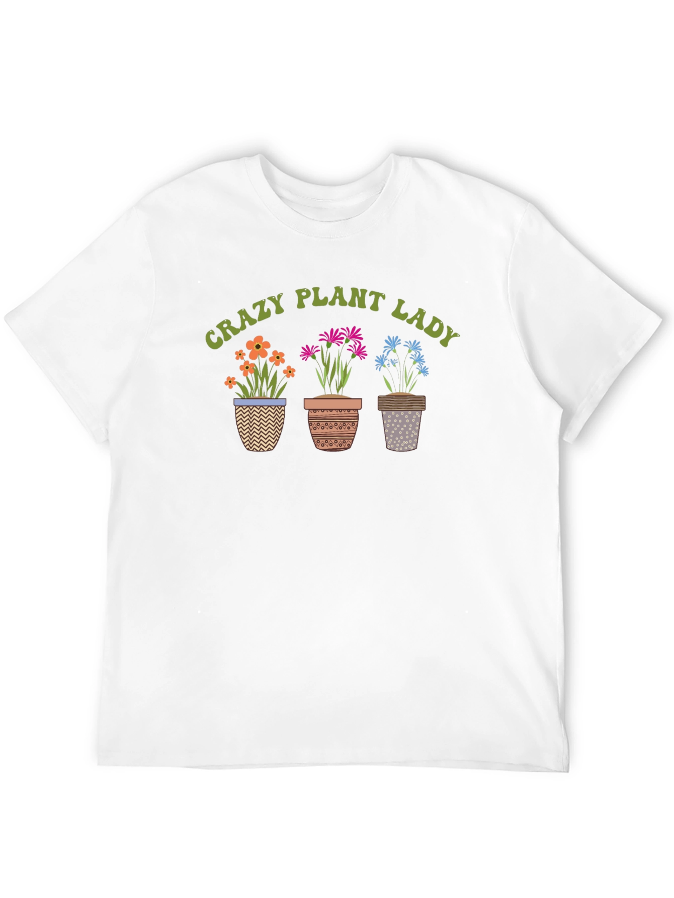 Crazy Plant Lady Graphic Tee - Gardening Humor