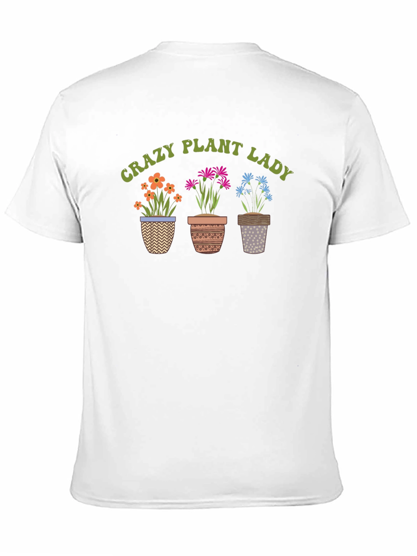 Crazy Plant Lady Graphic Tee - Gardening Humor