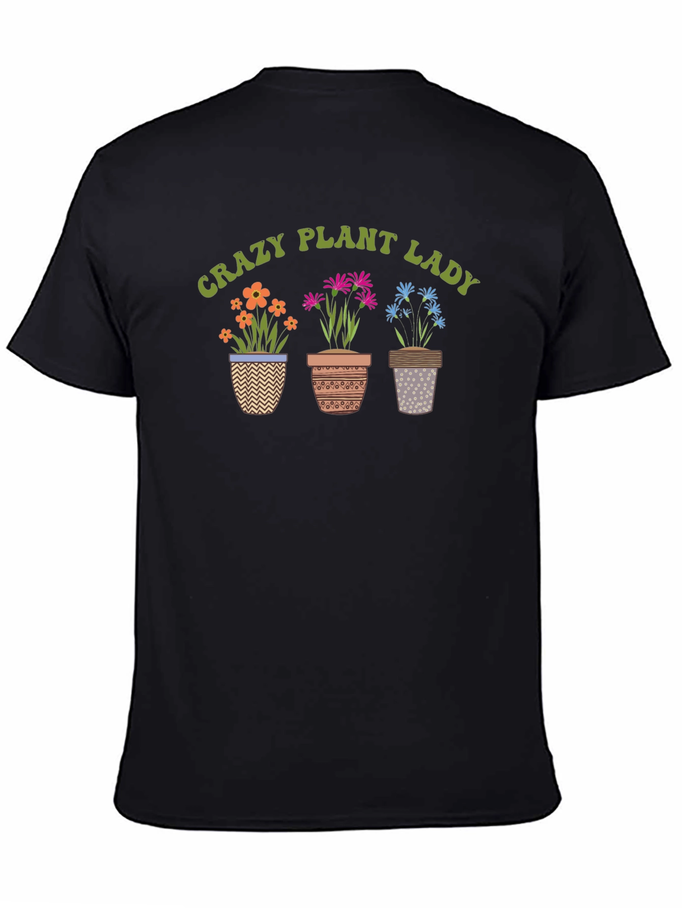 Crazy Plant Lady Graphic Tee - Gardening Humor