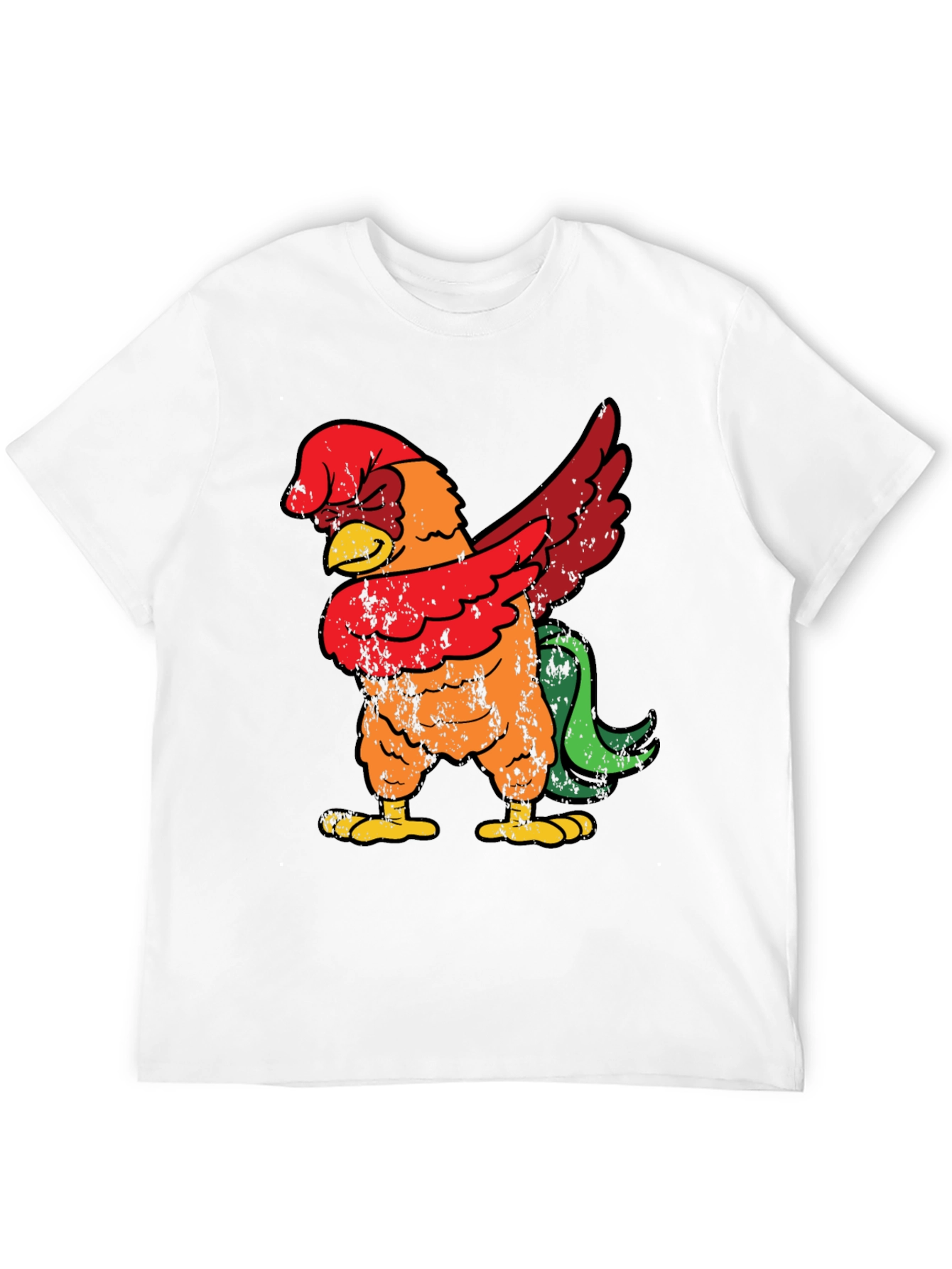 Dabbing Rooster Graphic Tee