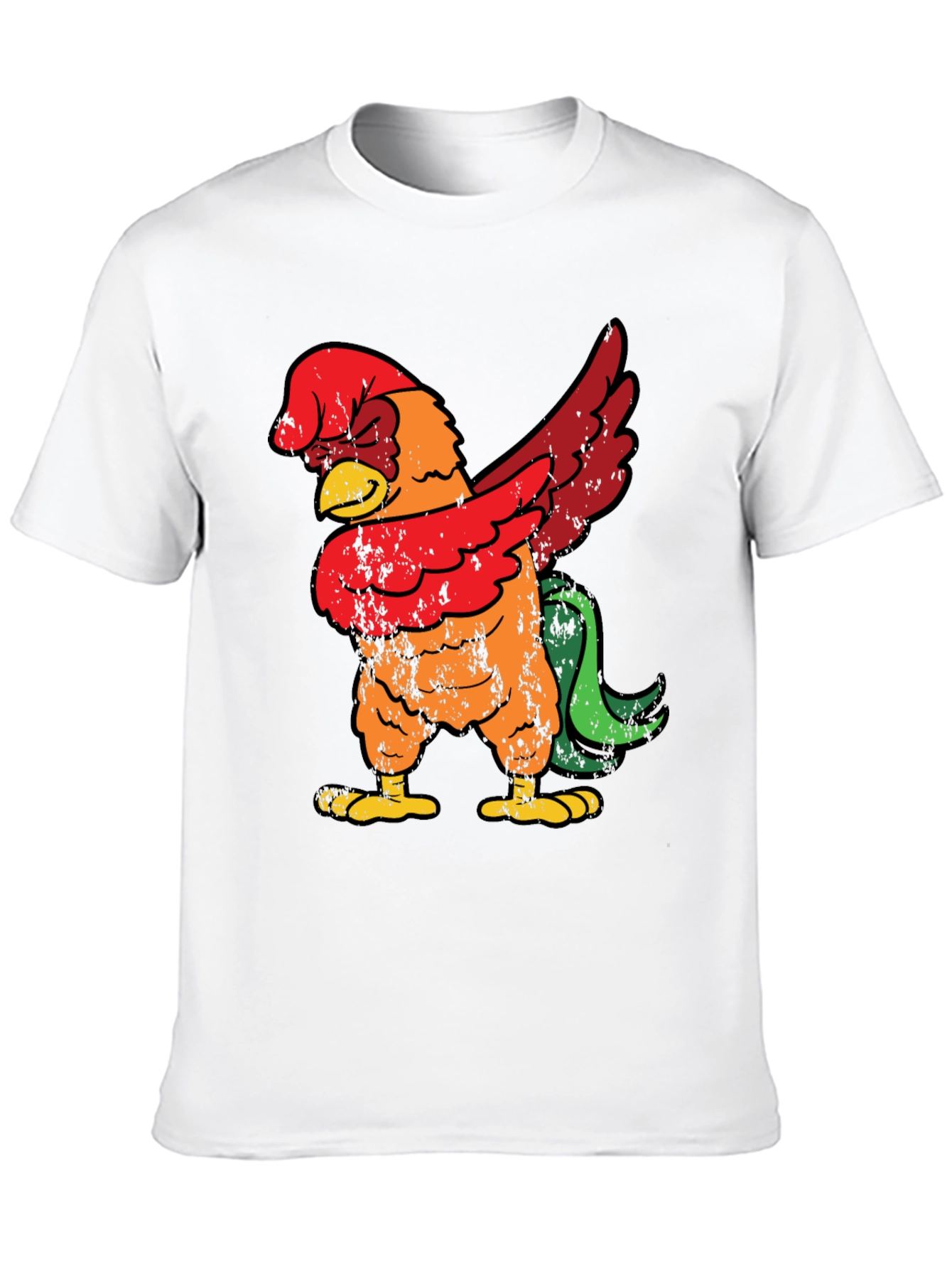 Dabbing Rooster Graphic Tee