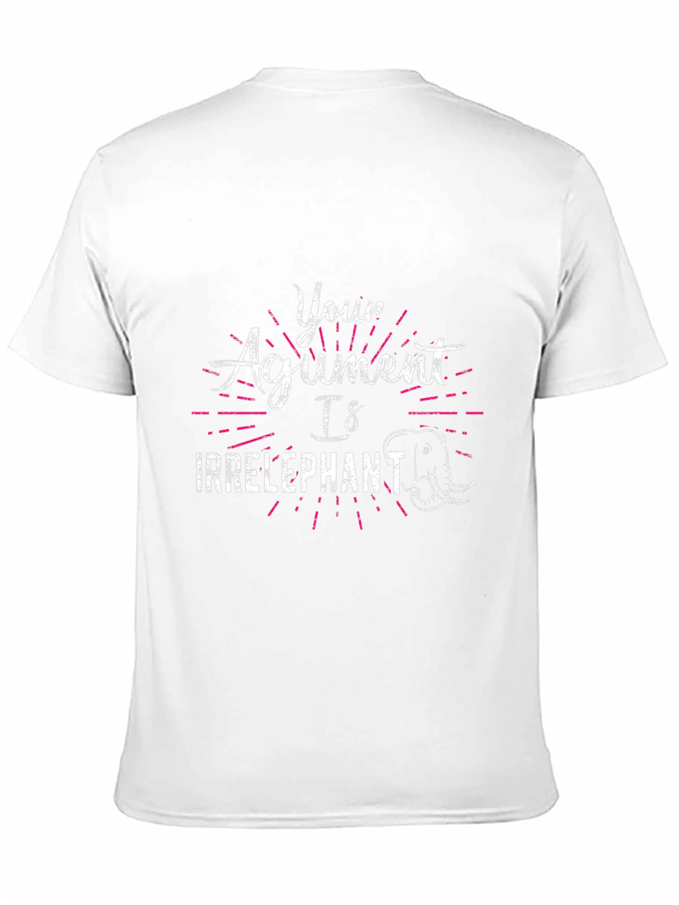 Irrelephant Humor Graphic T-Shirt
