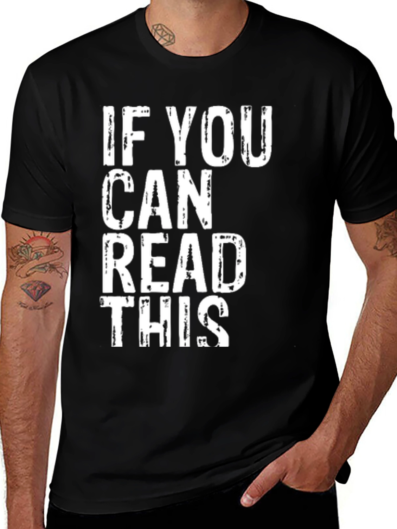 If You Can Read This Funny Graphic Tee