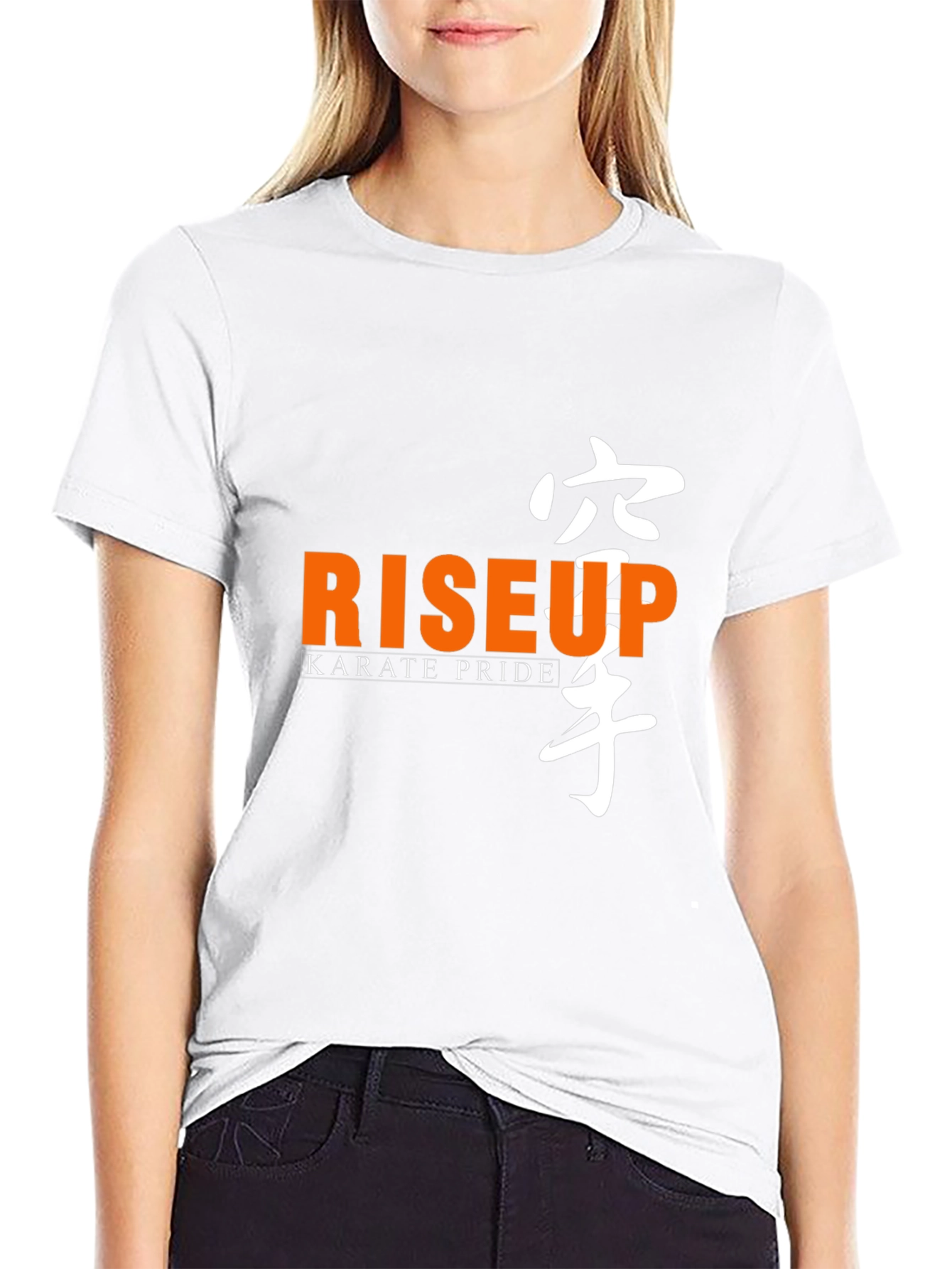 Karate Pride Graphic Tee - Rise Up T-Shirt