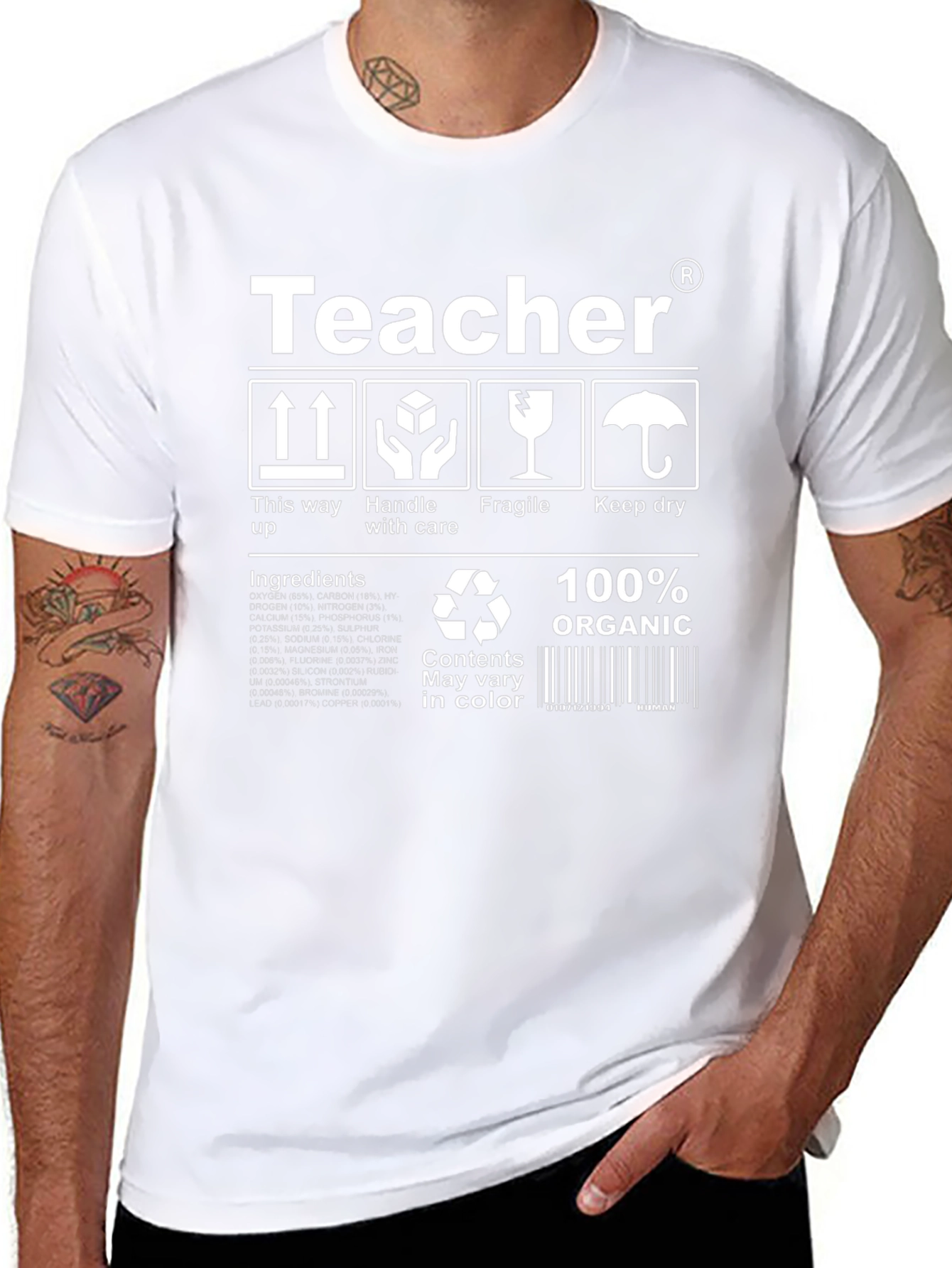 Teacher T-Shirt: Handle With Care