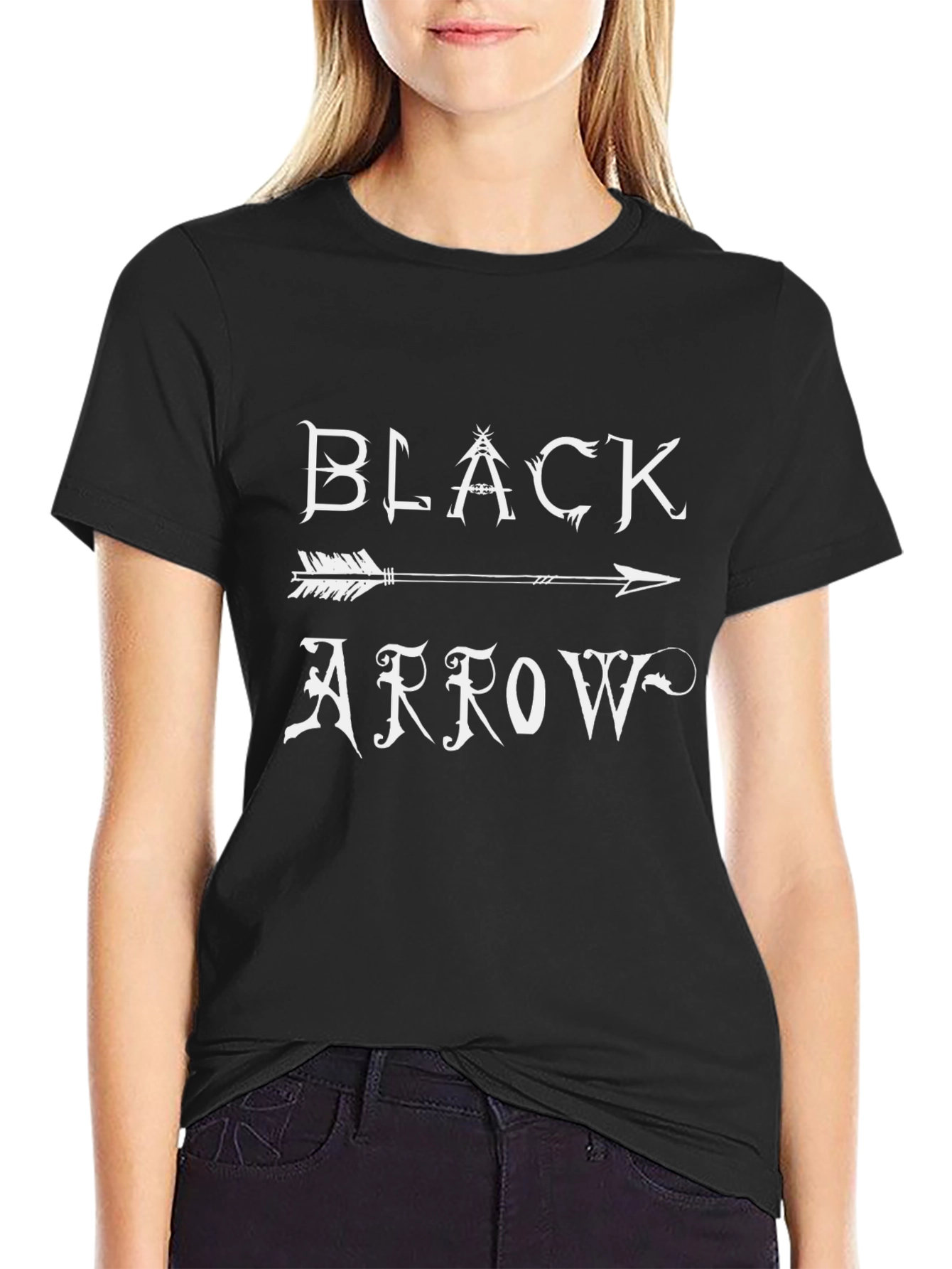 Black Arrow Graphic Tee - Mens