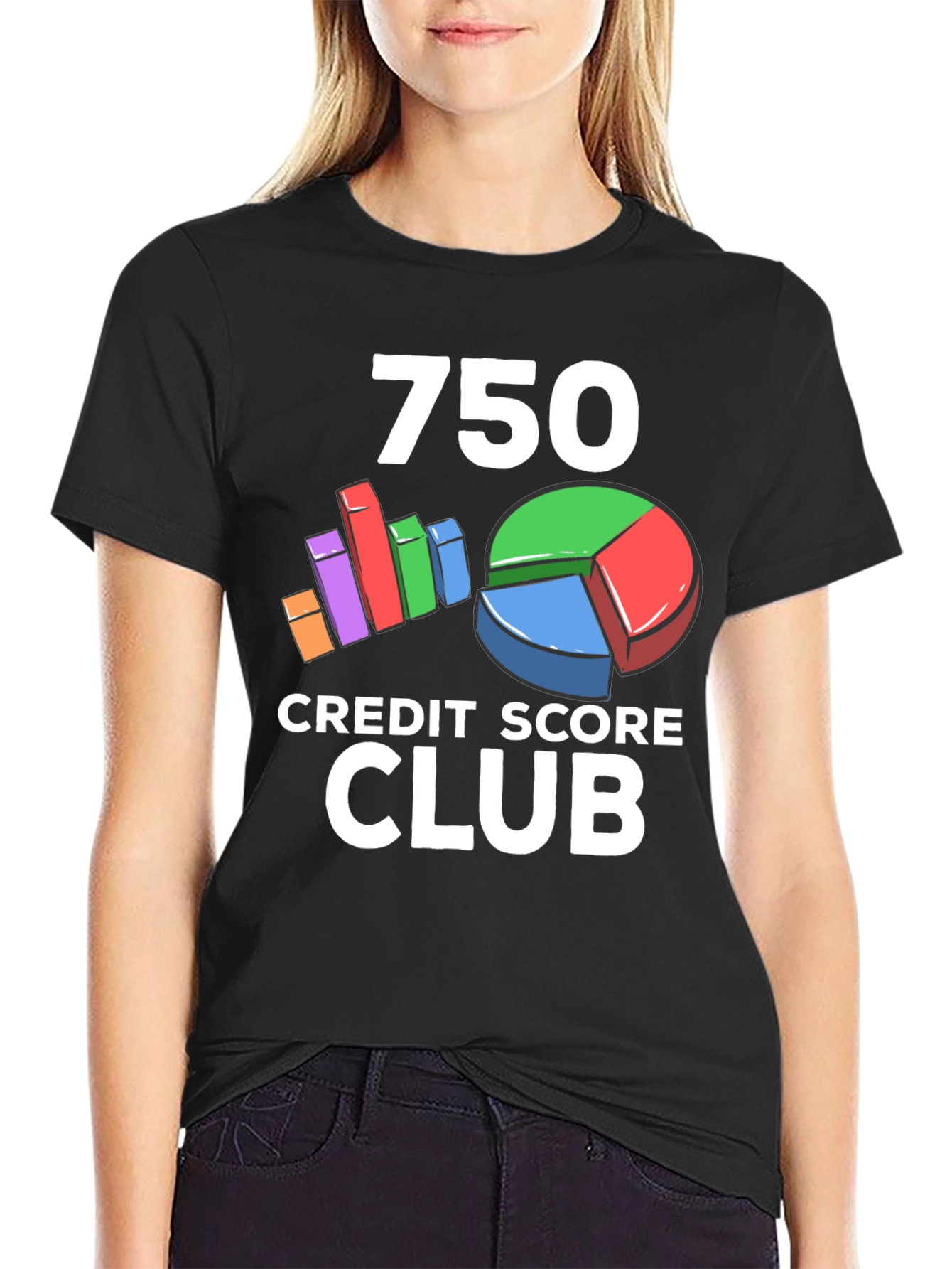 750 Credit Score Club Graphic Tee