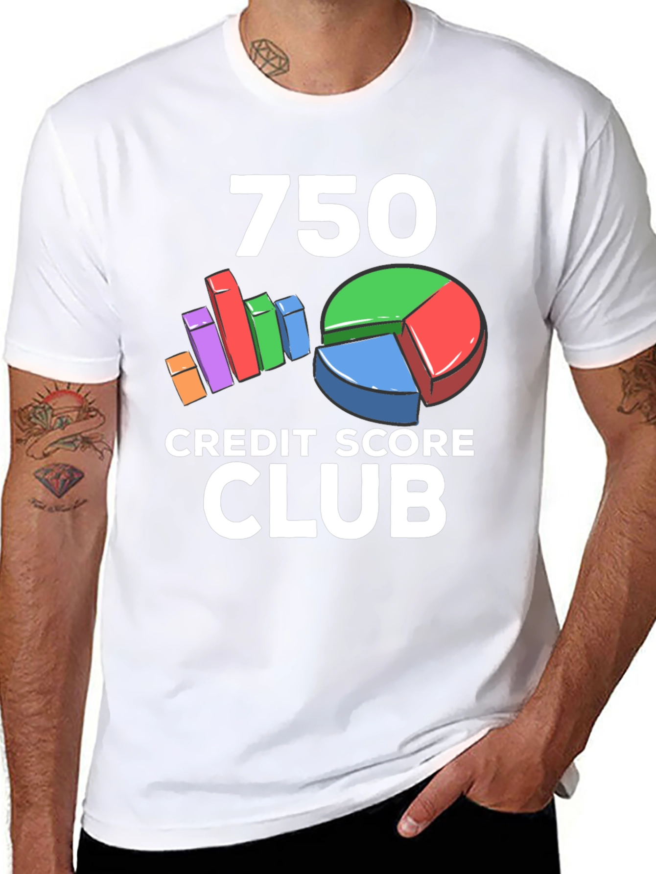 750 Credit Score Club Graphic Tee