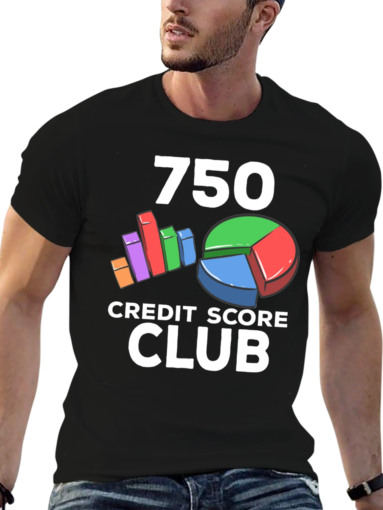 750 Credit Score Club Graphic Tee