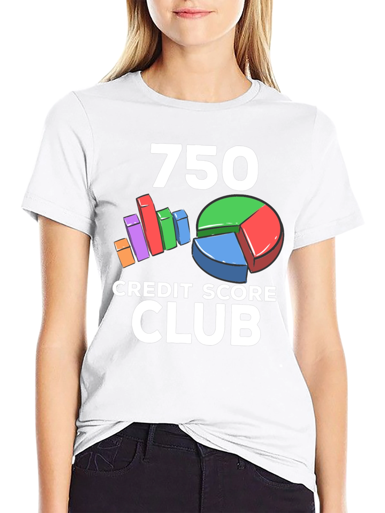 750 Credit Score Club Graphic Tee