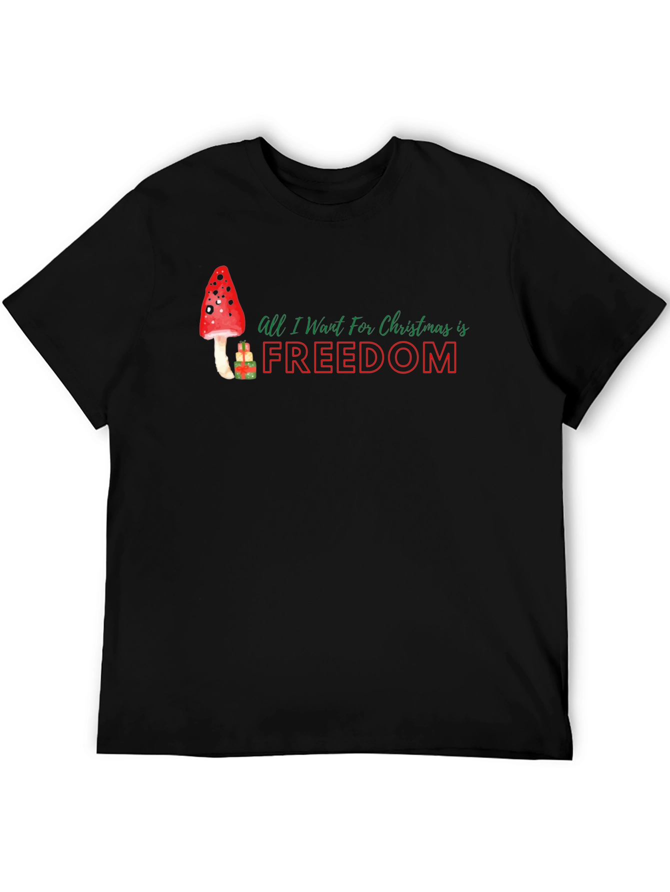 Freedom Christmas Graphic Tee