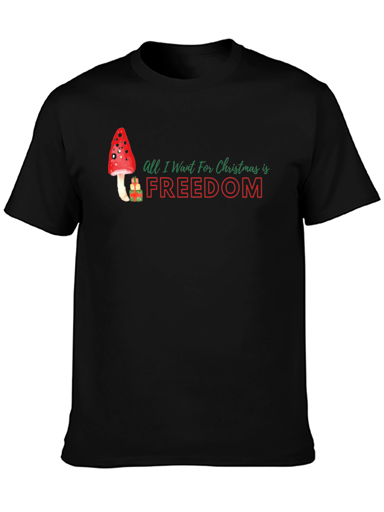 Freedom Christmas Graphic Tee