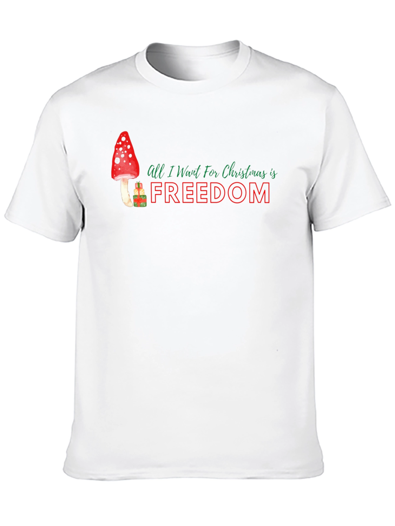 Freedom Christmas Graphic Tee