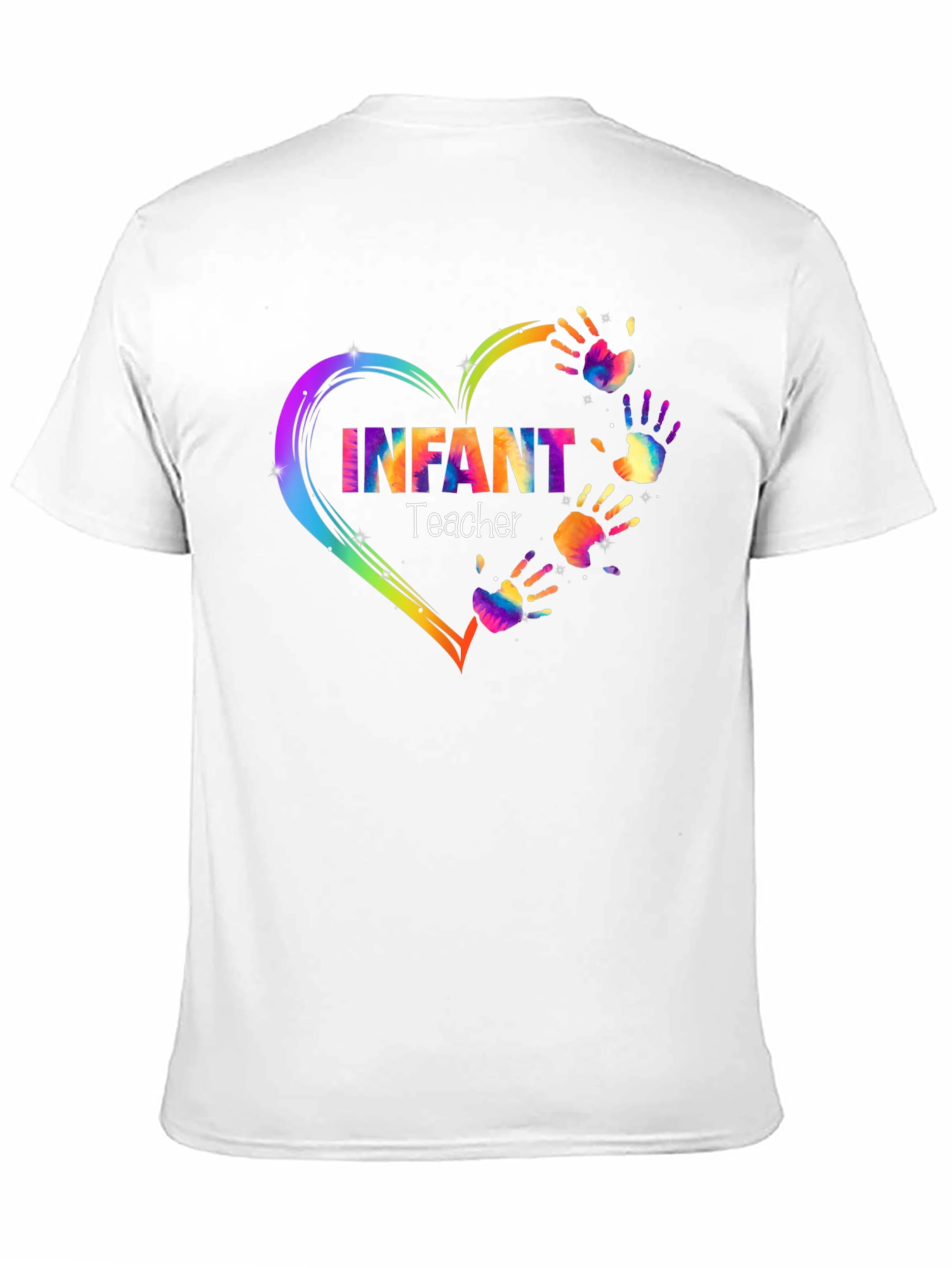 Infant Teacher Heart Hands T-Shirt