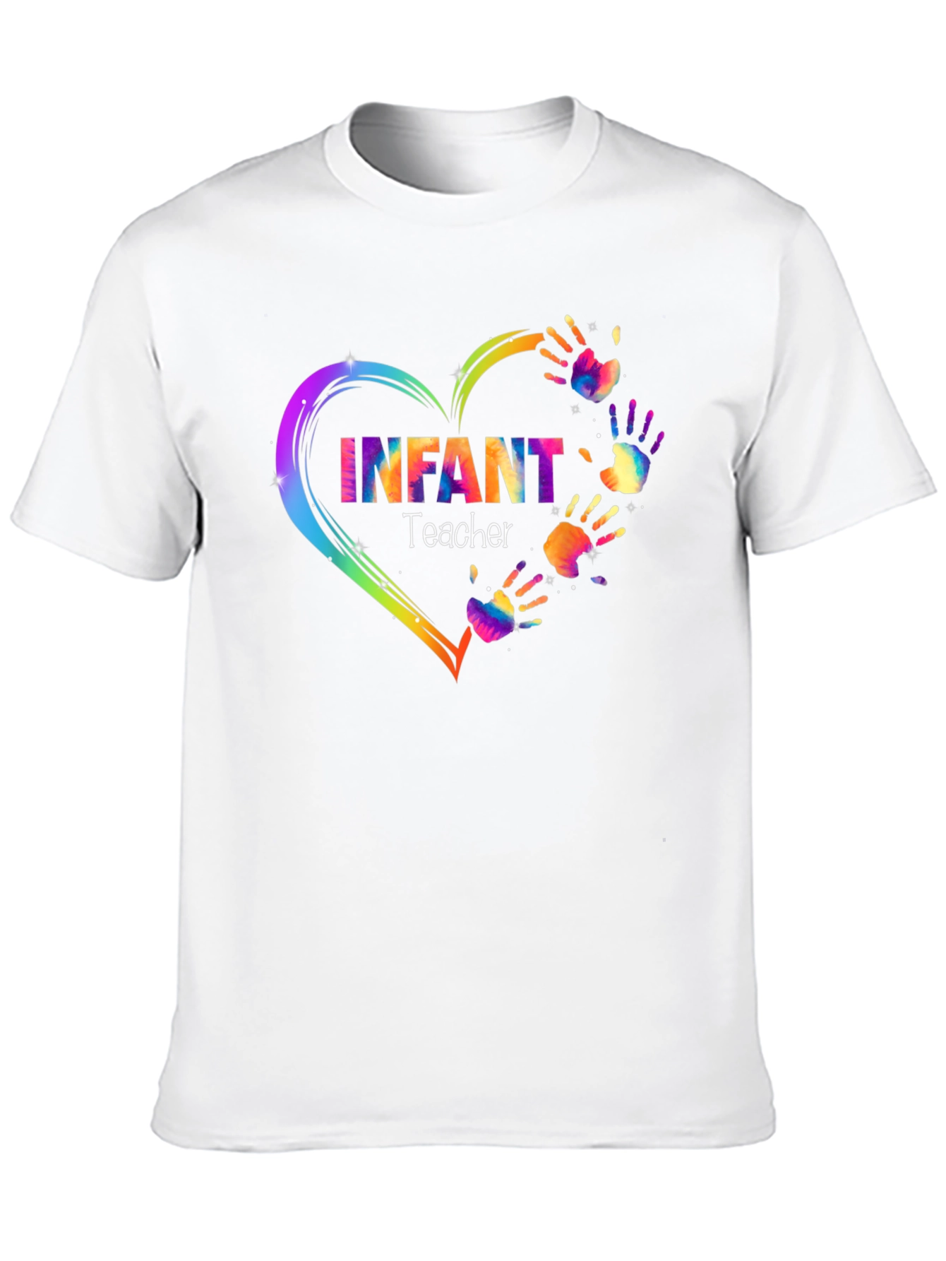 Infant Teacher Heart Hands T-Shirt