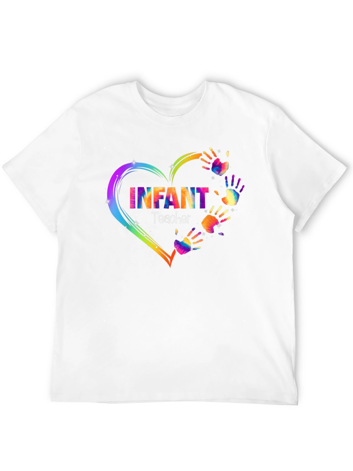Infant Teacher Heart Hands T-Shirt