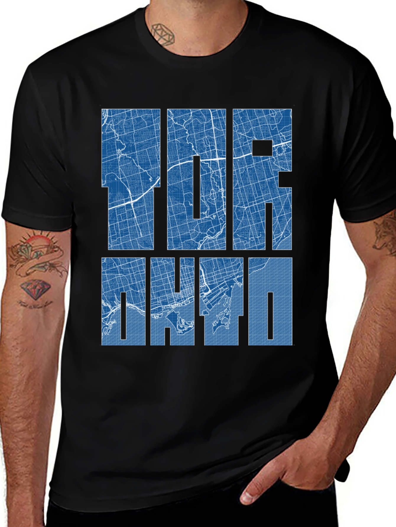 Toronto Blueprint T-Shirt