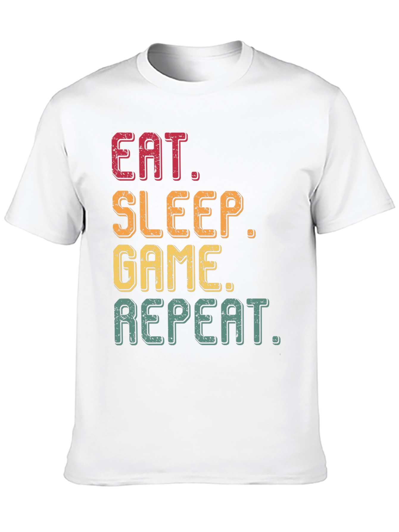 Eat Sleep Game Repeat Graphic Tee