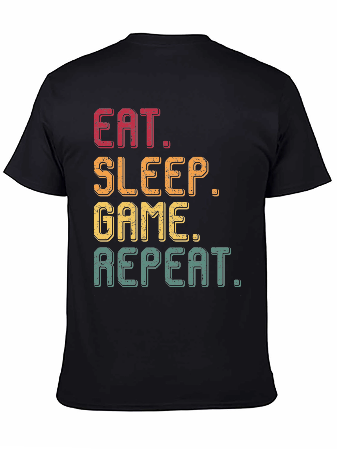 Eat Sleep Game Repeat Graphic Tee