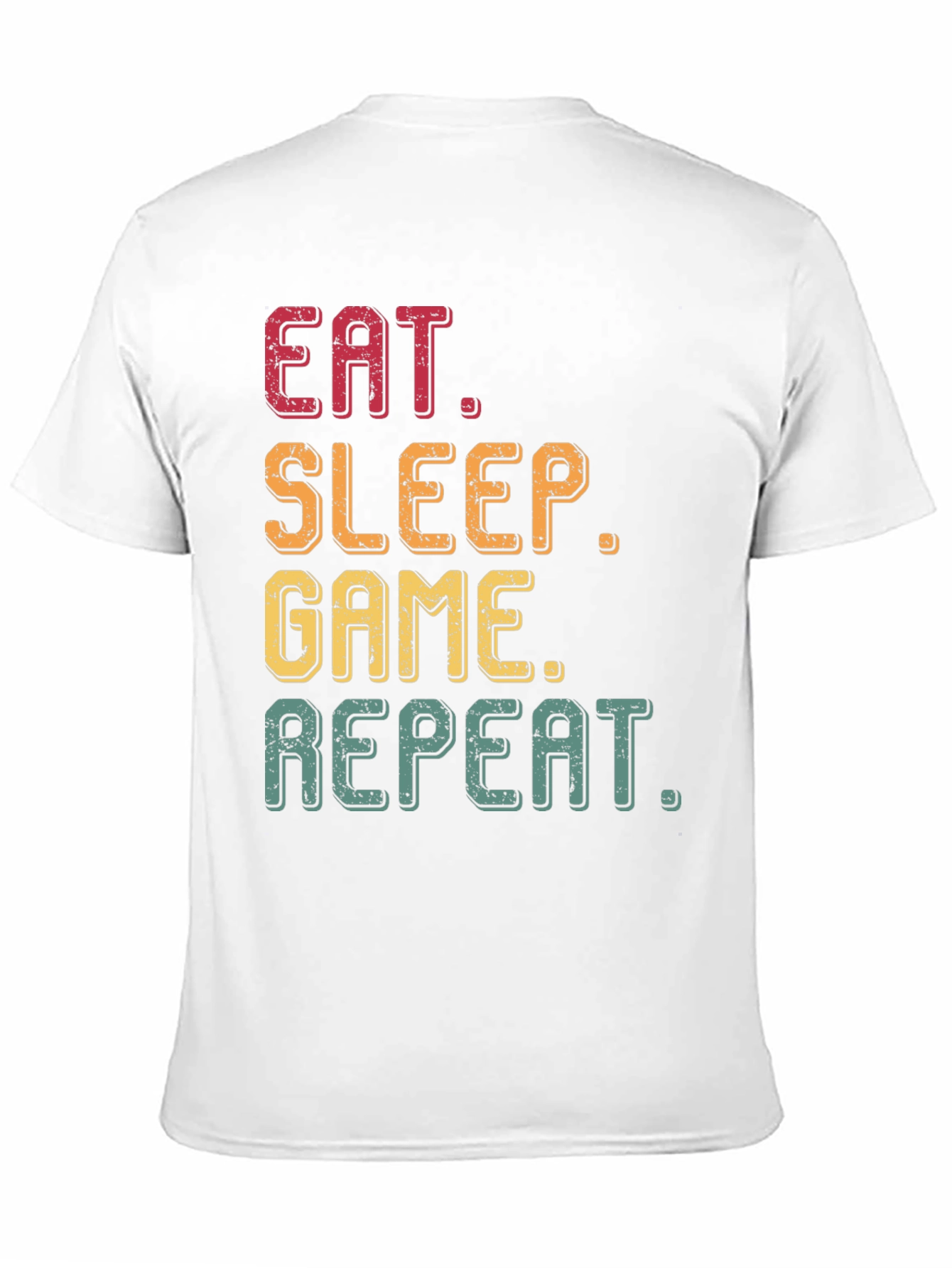 Eat Sleep Game Repeat Graphic Tee