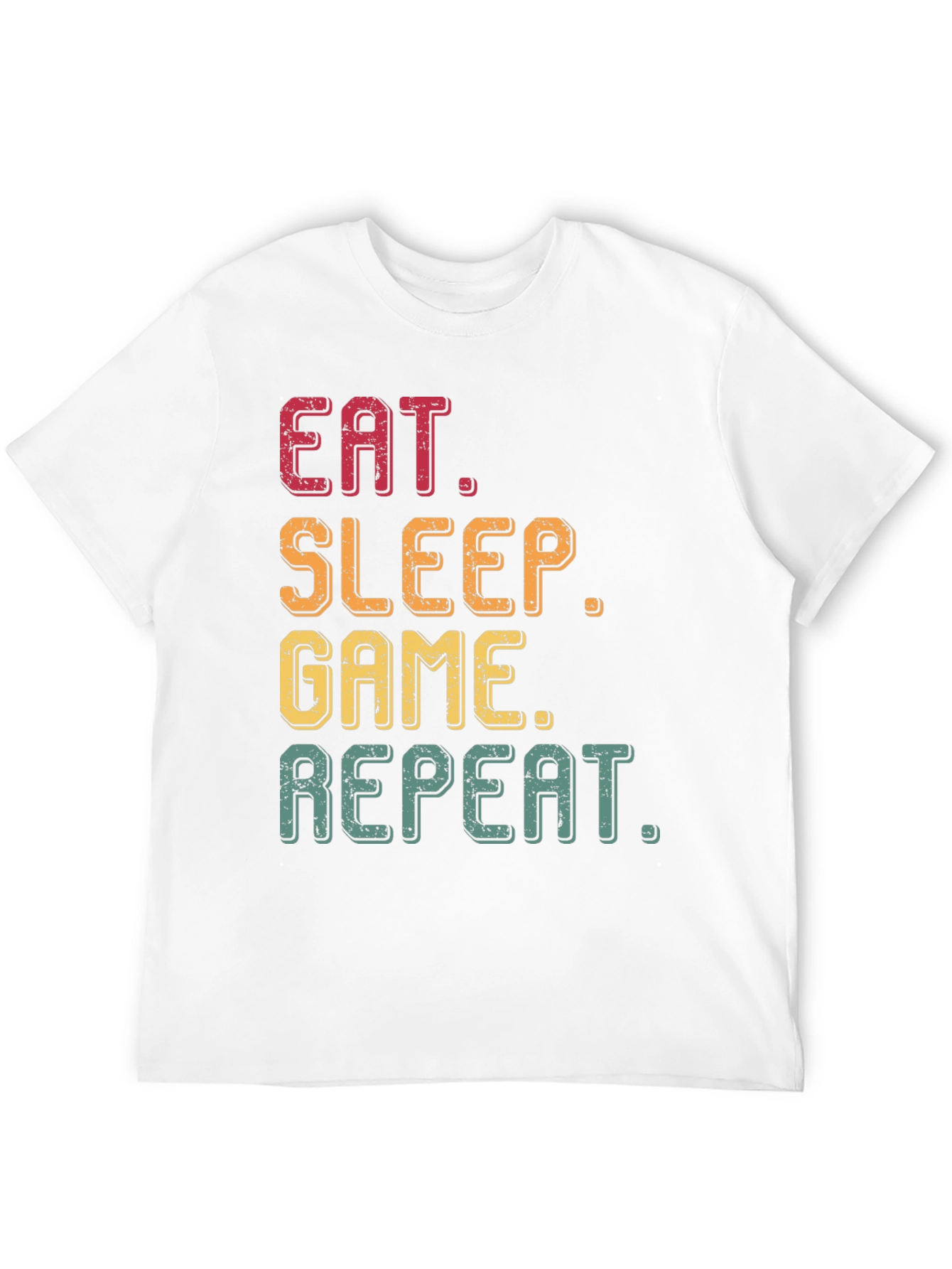 Eat Sleep Game Repeat Graphic Tee