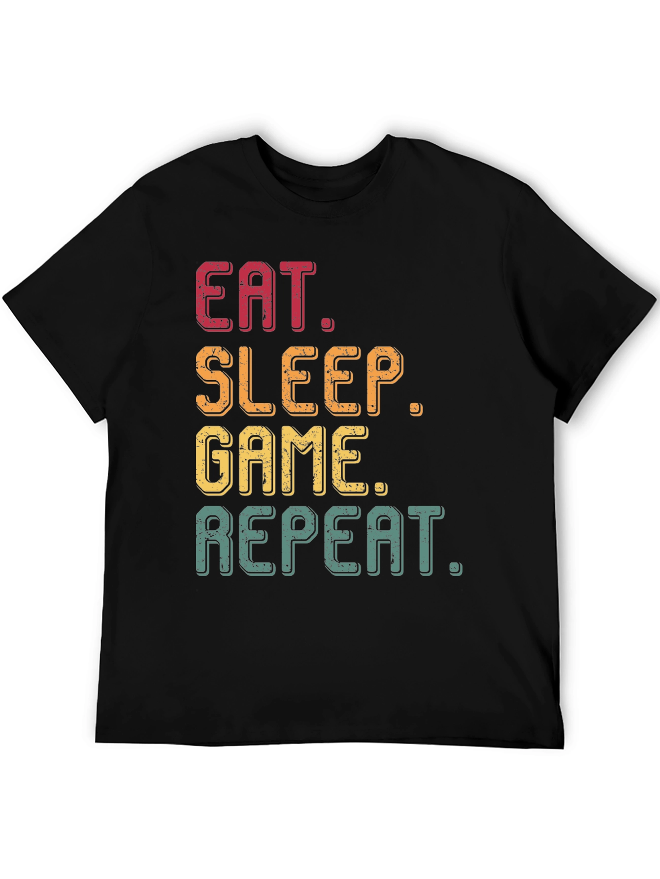 Eat Sleep Game Repeat Graphic Tee