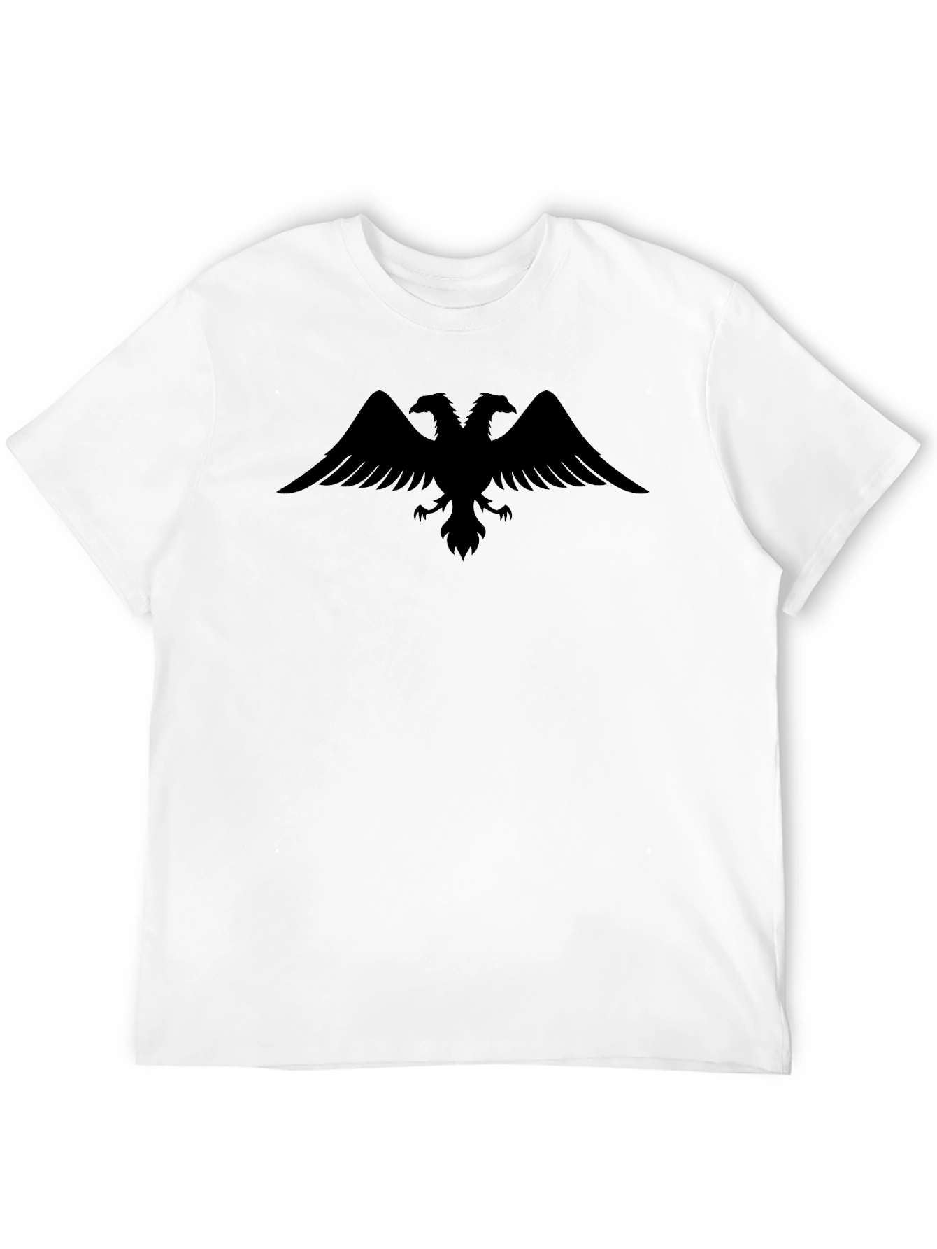 Black Double-Headed Eagle Graphic Tee