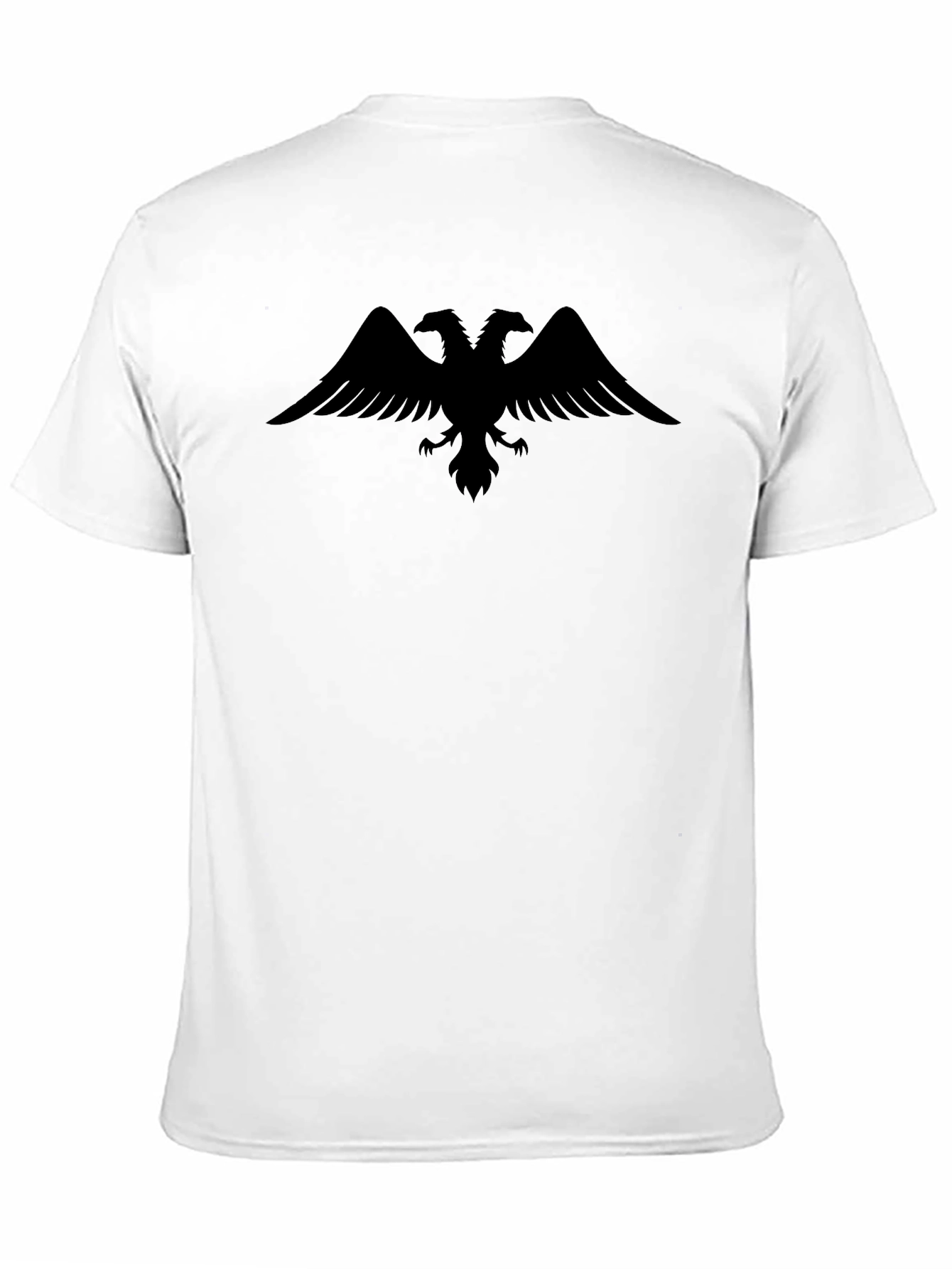 Black Double-Headed Eagle Graphic Tee