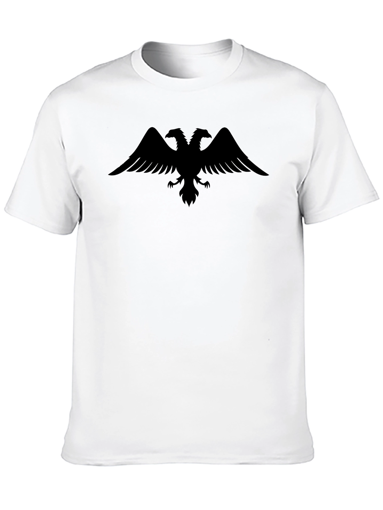 Black Double-Headed Eagle Graphic Tee